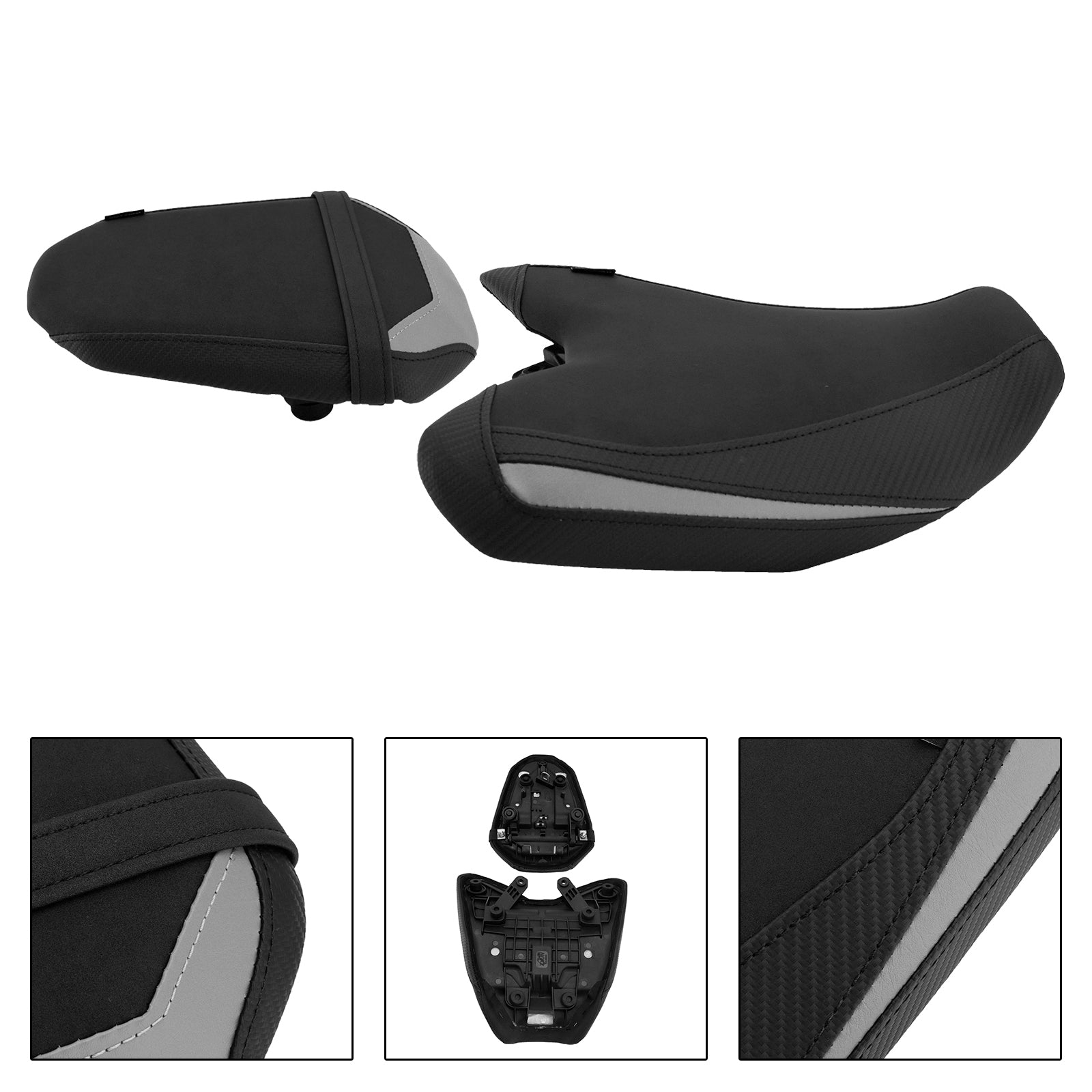 2025-2026 For Yamaha Mt-07 689Cc Driver&Passenger Seat Kit Rear Cushion