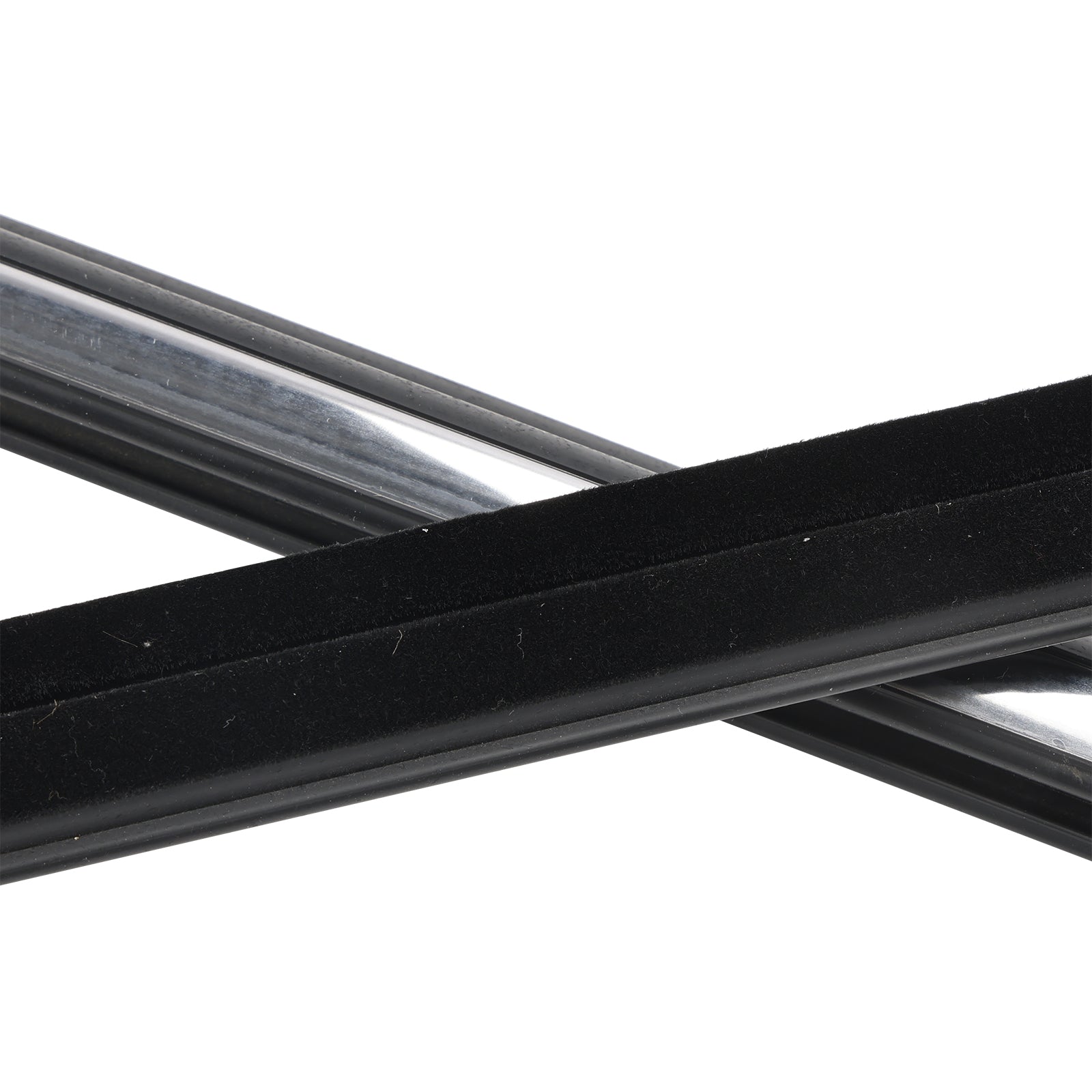 4pcs Chrome Outside Window Moulding Weatherstrip Seal For Toyota Venza 2009-2016