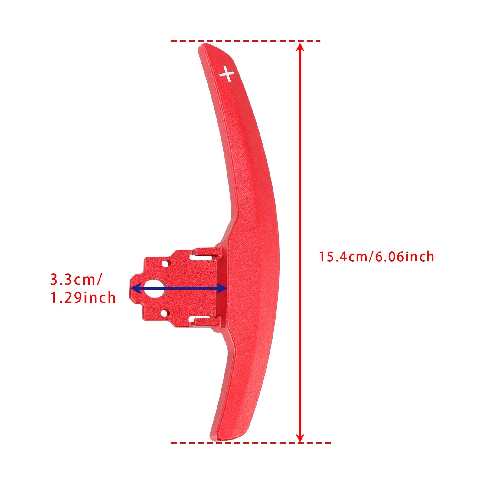 Paddle Shifter Extension For BMW F Series F30 F31 F32 F10 X3 X5 Aluminium Red