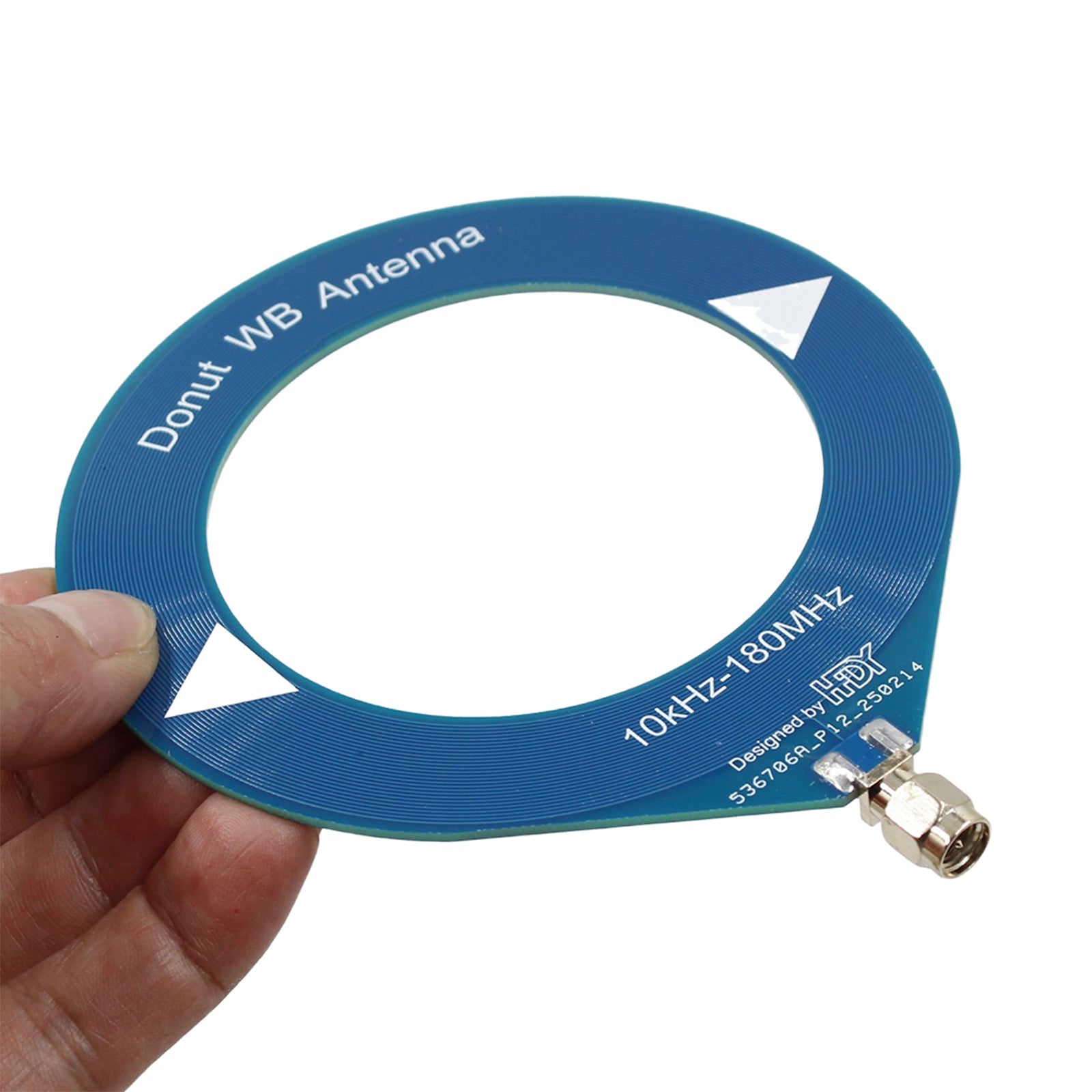 10kHz-180MHz Full-Band Coverage Ring Donut Antenna Shortwave/Medium Wave SDR