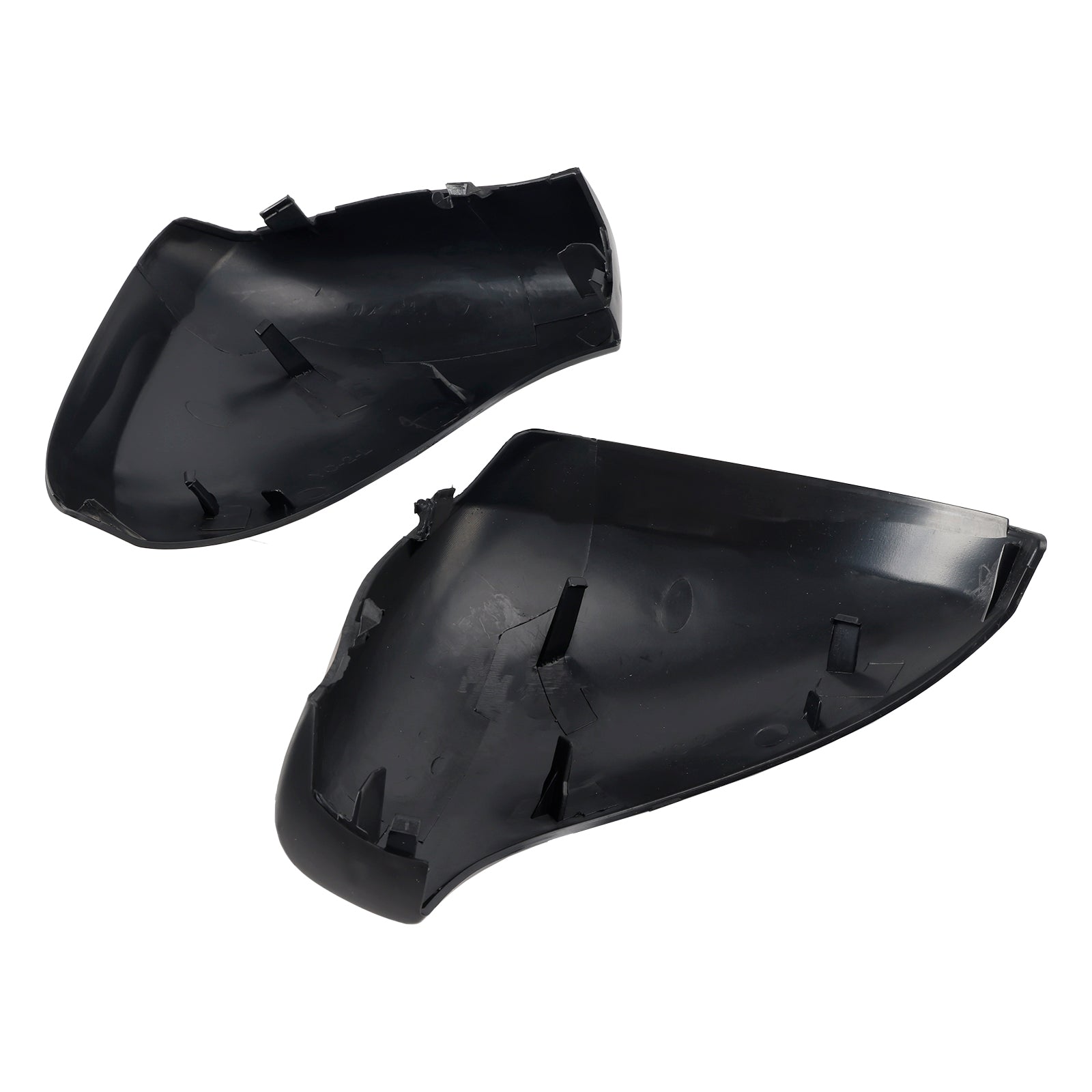 07/2006-05/2015 Peugeot 207 Hatchback Side Mirror Covers Rearview Housing Matte Black 9680194877