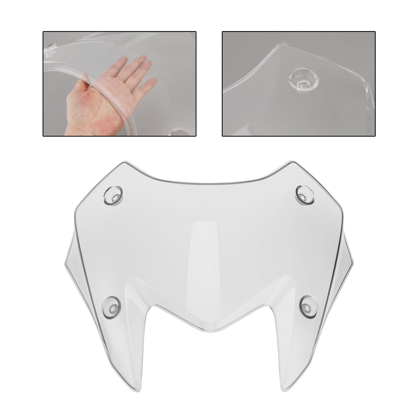 2022-2024 야마하 T-MAX 560 윈드실드 윈드스크린 + 브라켓