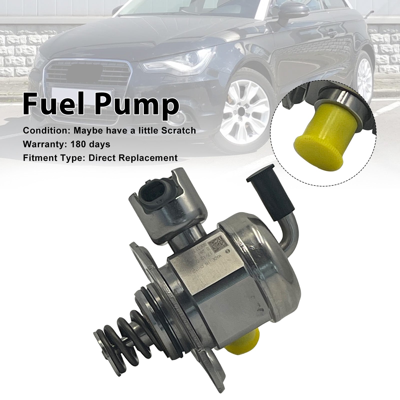 2013/05-2020/10 Audi A3 limousine 8VM, 8VS High Pressure Fuel Pump 04E127026F