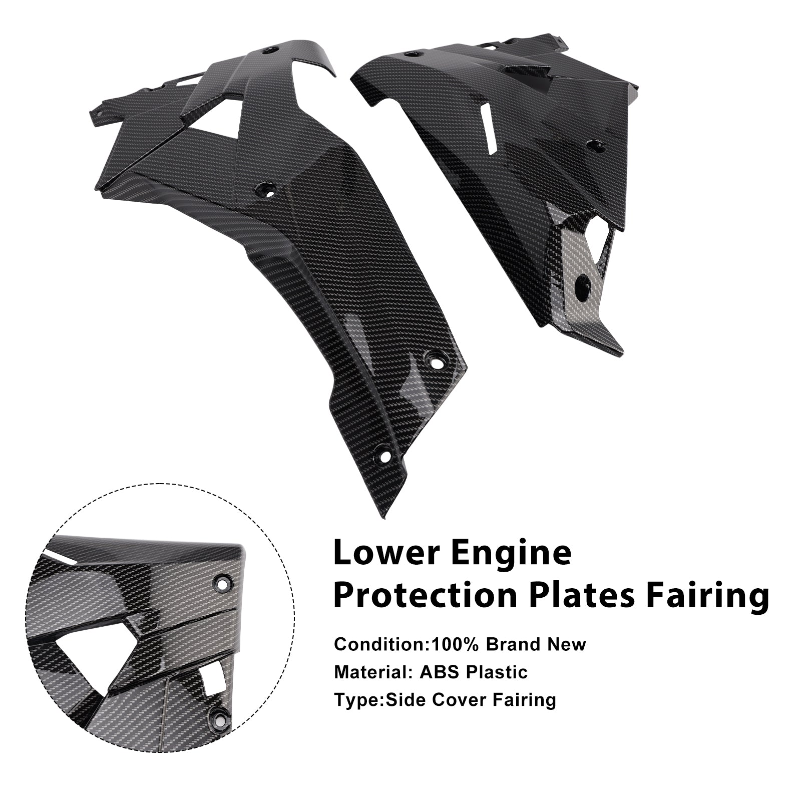 2024-2025 Aprilia RS457 RS 457 Engine Lower Belly Pan Panels Guard Fairing