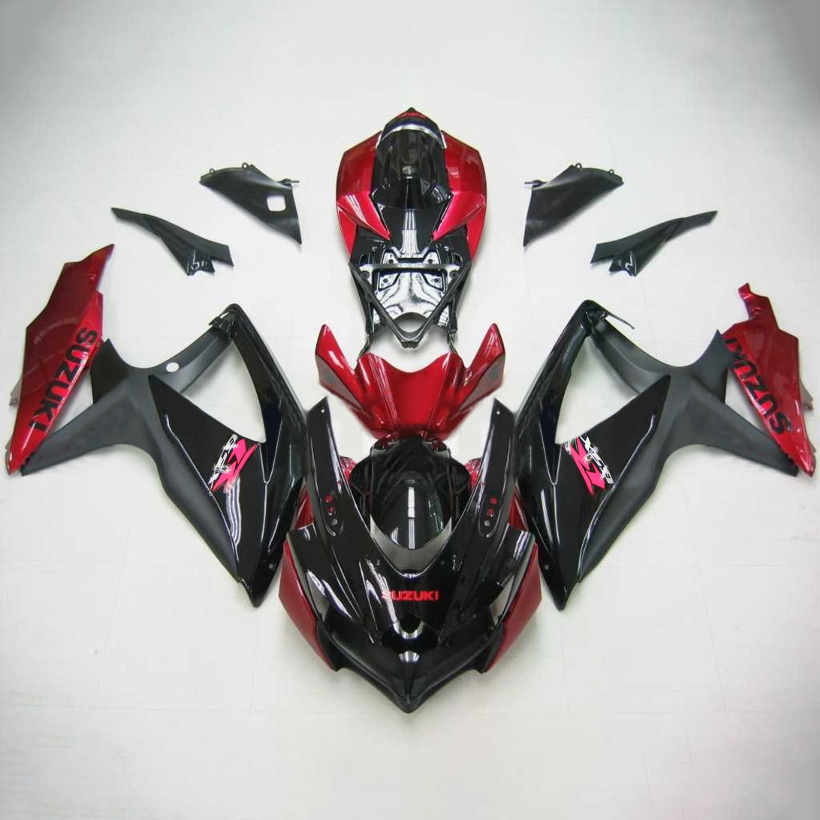 Suzuki GSXR 600/750 2008-2010 K8 Fairing Kit Bodywork Plastic ABS