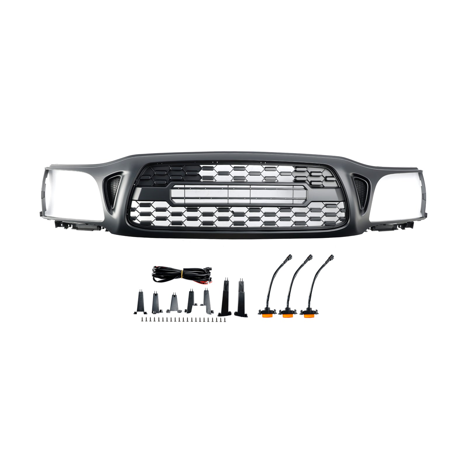 2001-2004 Toyota Tacoma TRD PRO Honeycomb Front Bumper Grille Grill