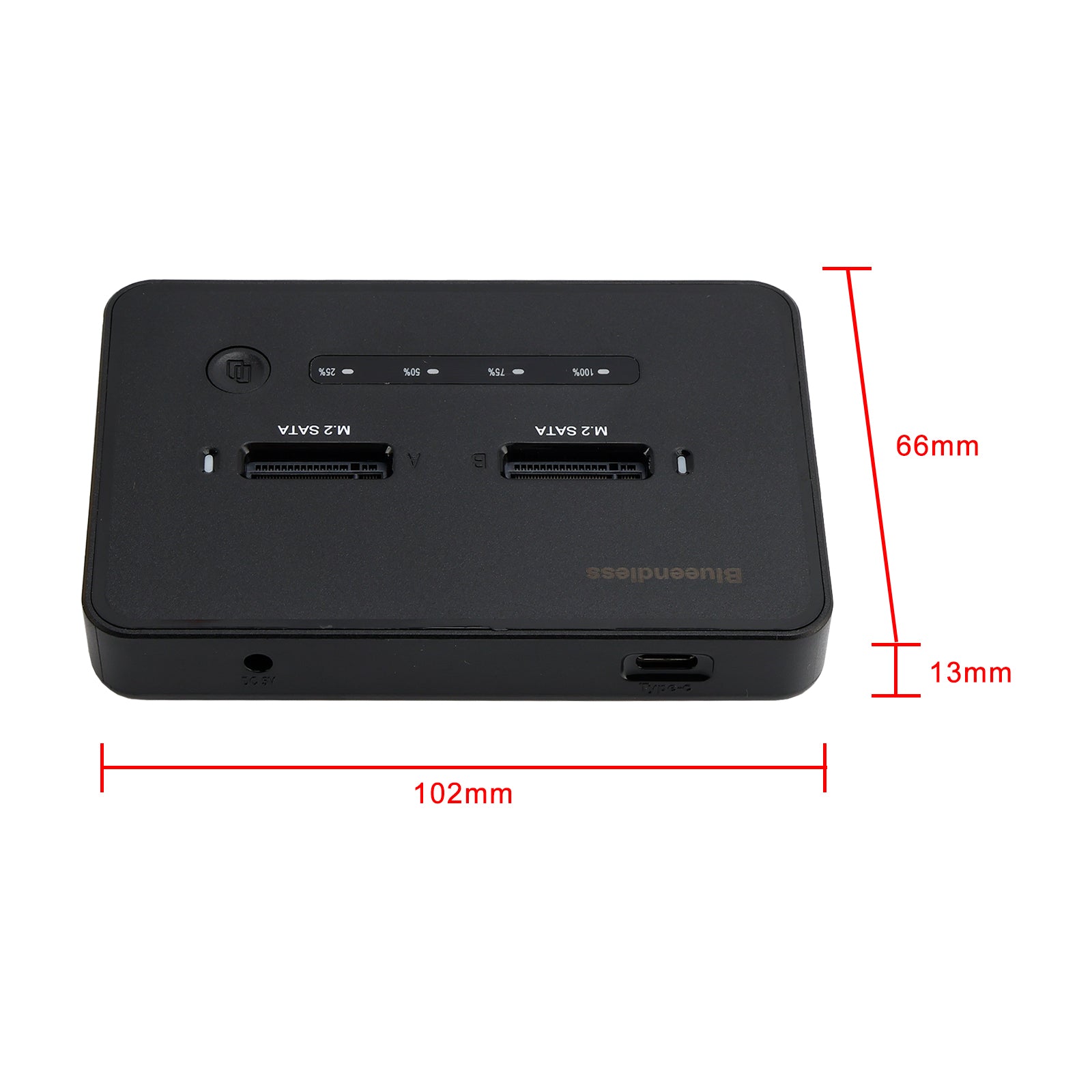 NVME SATA M.2 SSD Docking Station Duplicator SSD Solid State Drive Enclosure for US