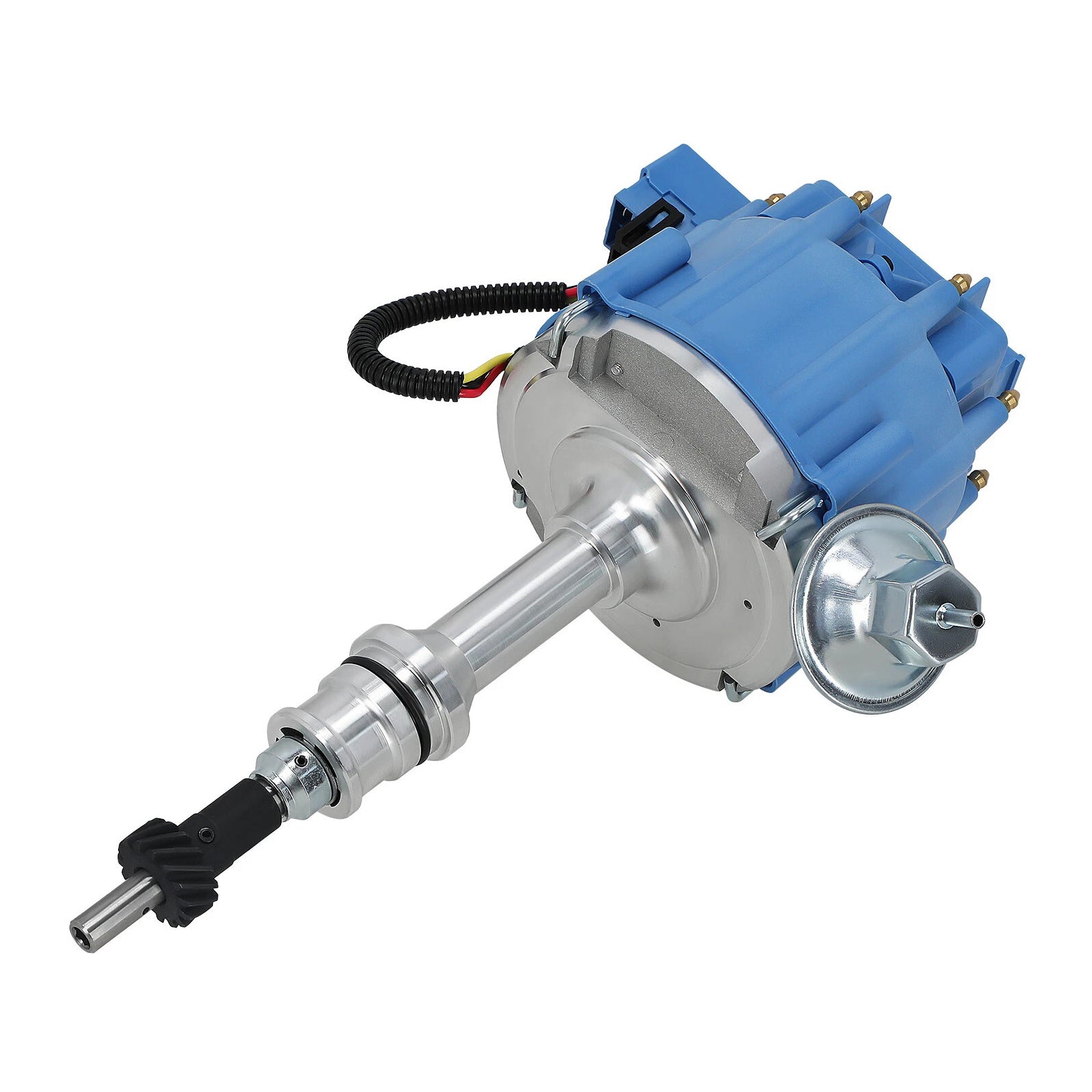 Ford Windsor 221 260 289 302 V8 Engine Ignition Blue Cap Distributor w/ 65K Coil 1030213