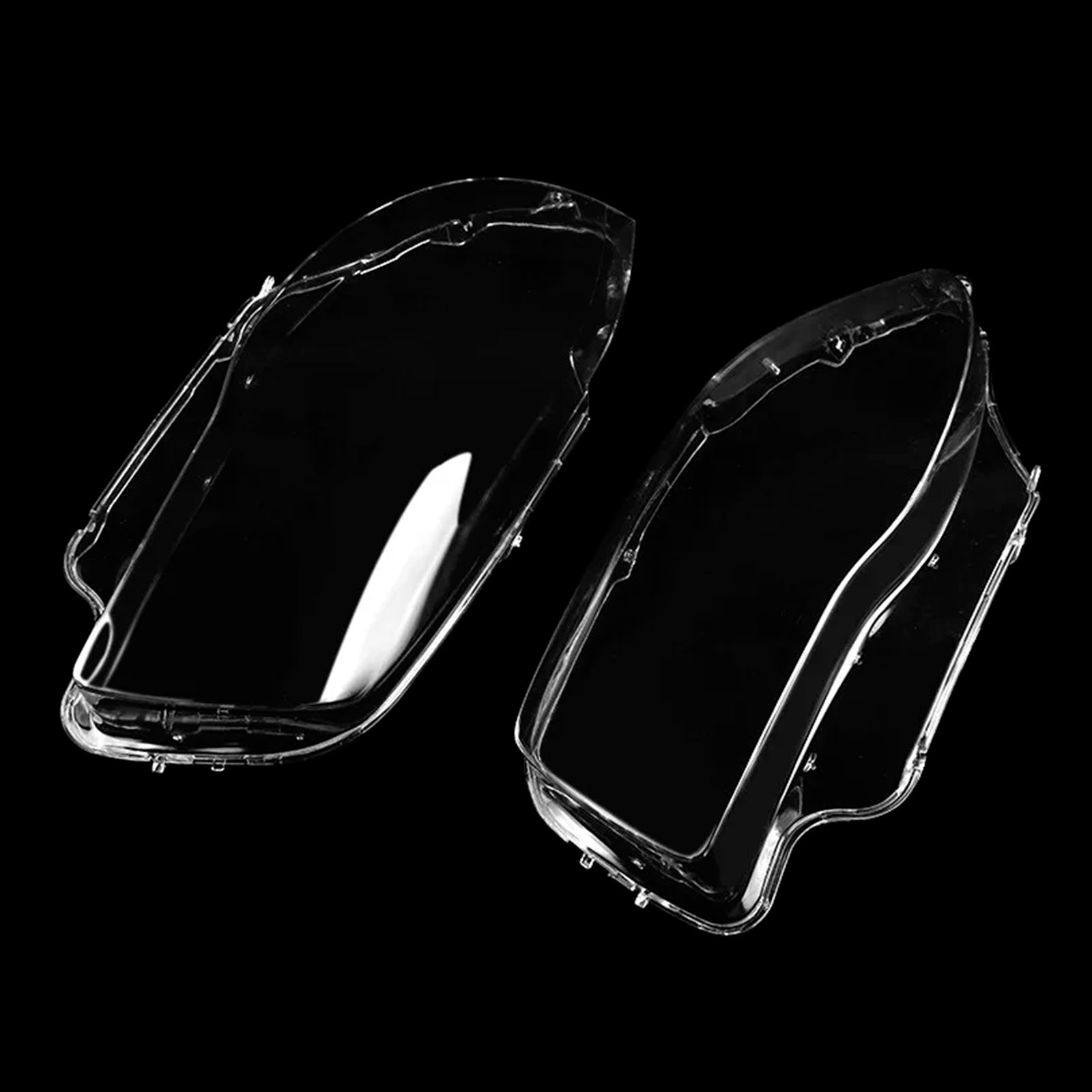 2003-2011 BMW 1-Series E81 E82 E87 E88 2PCS Front Headlight Glass Clear Cover 63126924486,