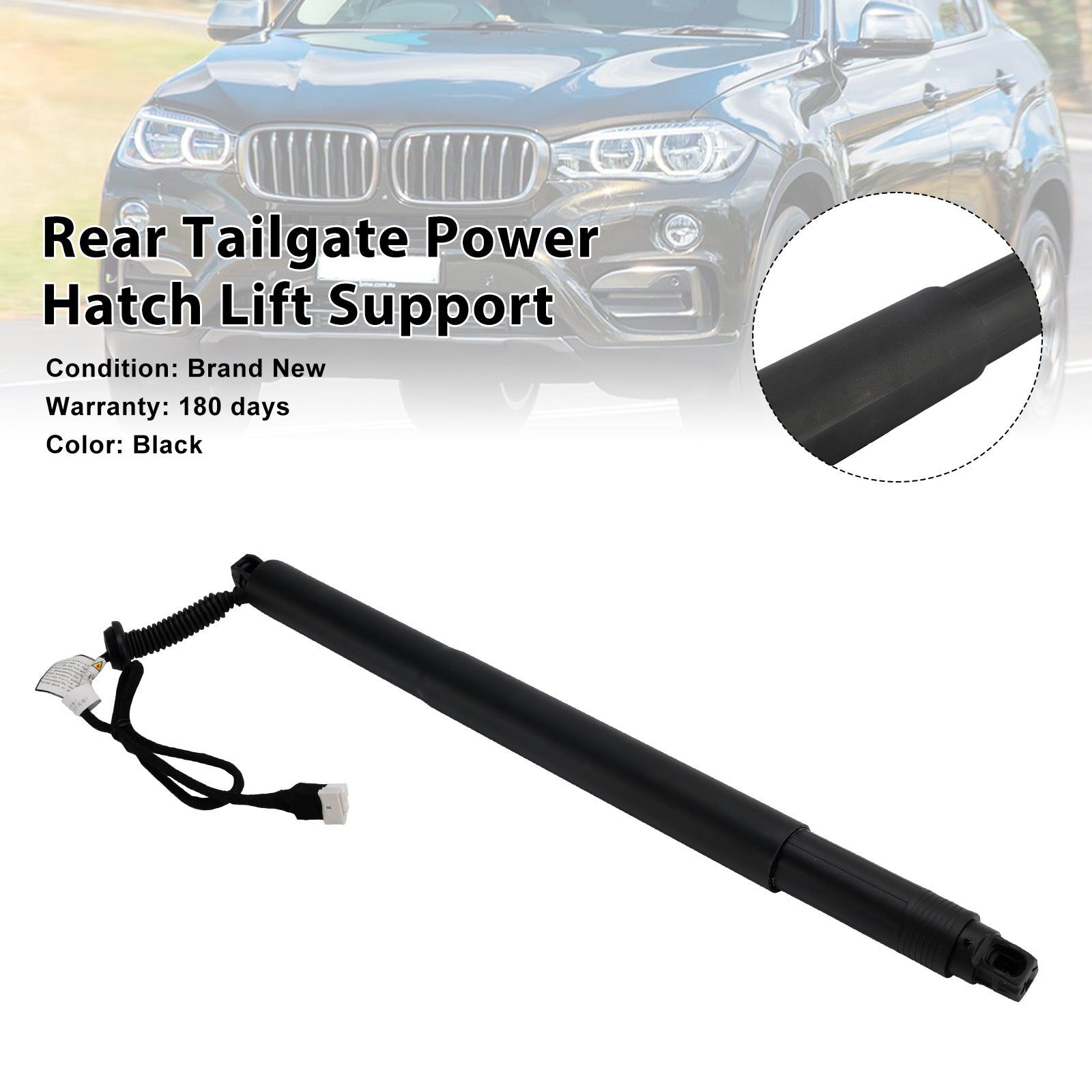2014-2019 BMW X6 F16 F86 Rear Right Tailgate Power Lift Support 51247434044