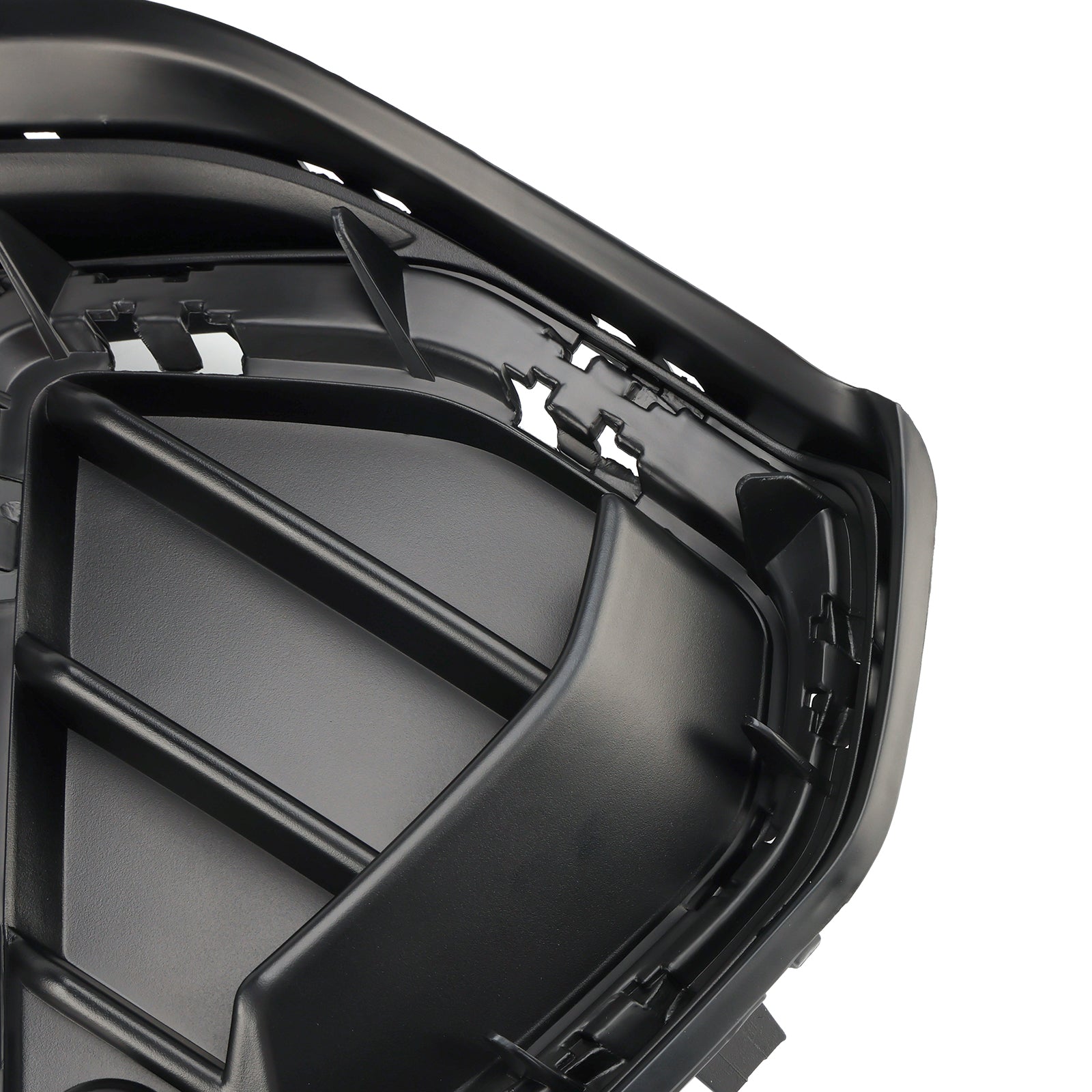 2019-2022 Audi Q3 S-Line 2PCS Gloss Black Front Bumper Grille Cover