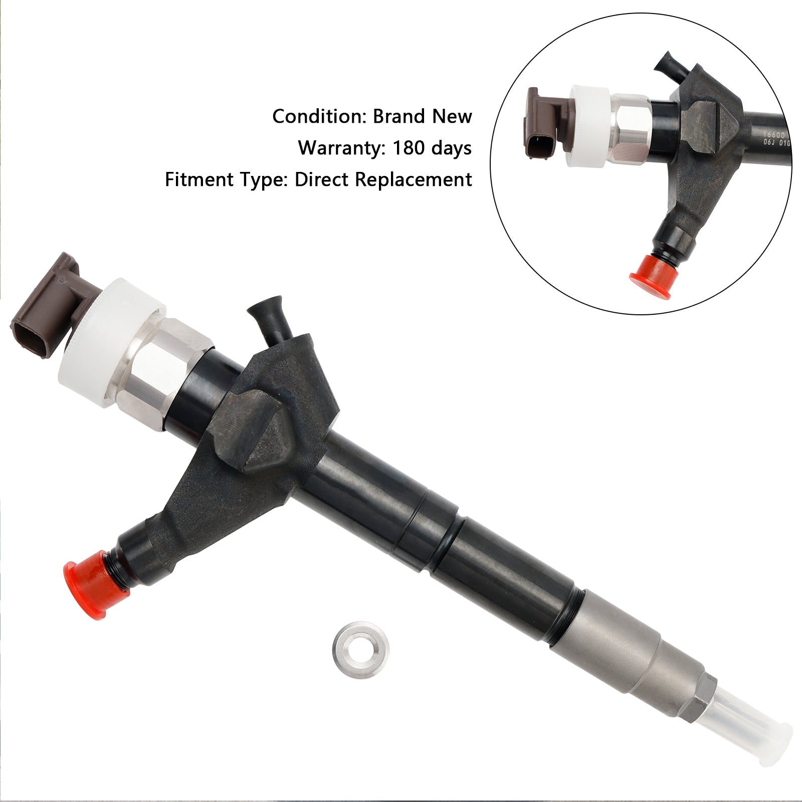 1PCS 연료 인젝터 095000-6250 FIT NISSAN NAVARA D22 D40 디젤 16600-EB70A