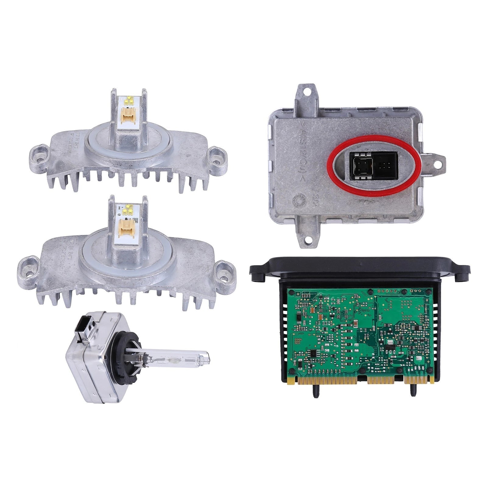 2013-2015 BMW ActiveHybrid 3 Adaptive Xenon Ballast Control Module Kit 63117398766 63117311243