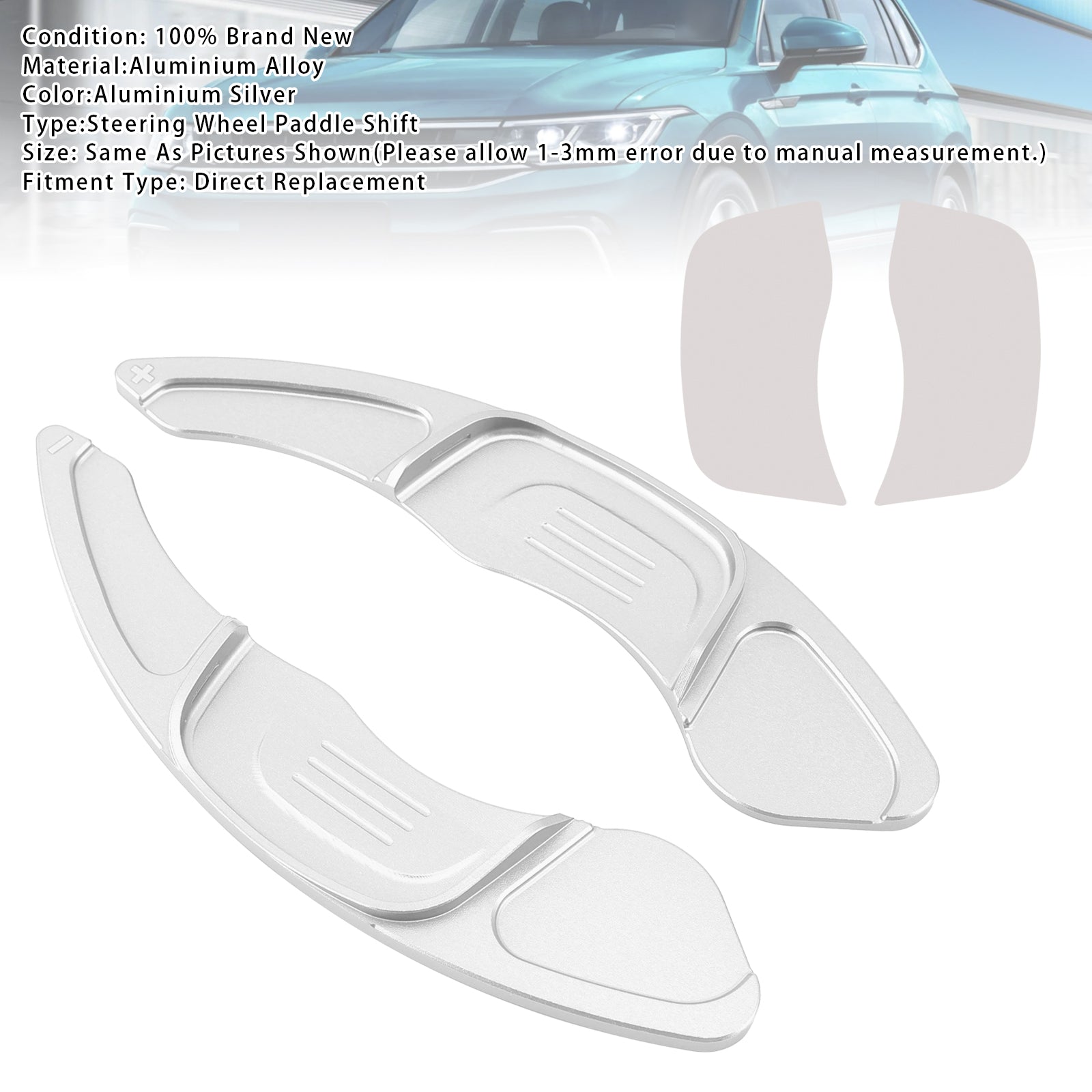 Steering Wheel Paddle Shifter Extension For VW Golf 7 T-ROC