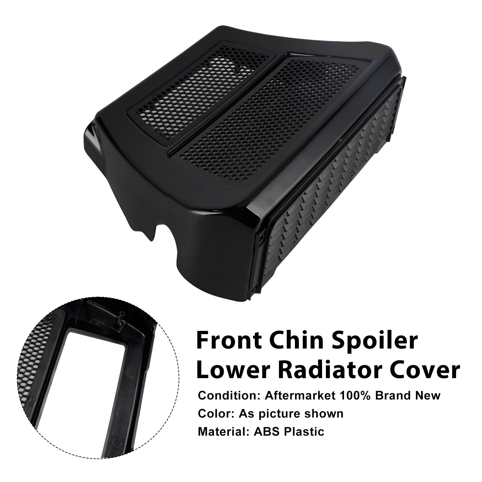 2024-2025 Harley Road Glide FLTRX Lower Chin Spoilers Radiator Guard Cover