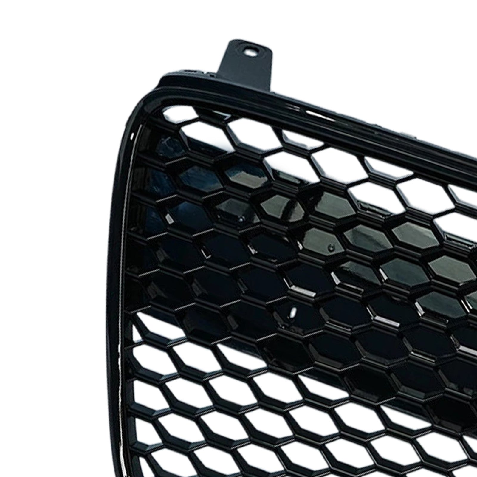 2012 For Audi R8 Front Henycomb Bumper Grille Grill Gloss Black