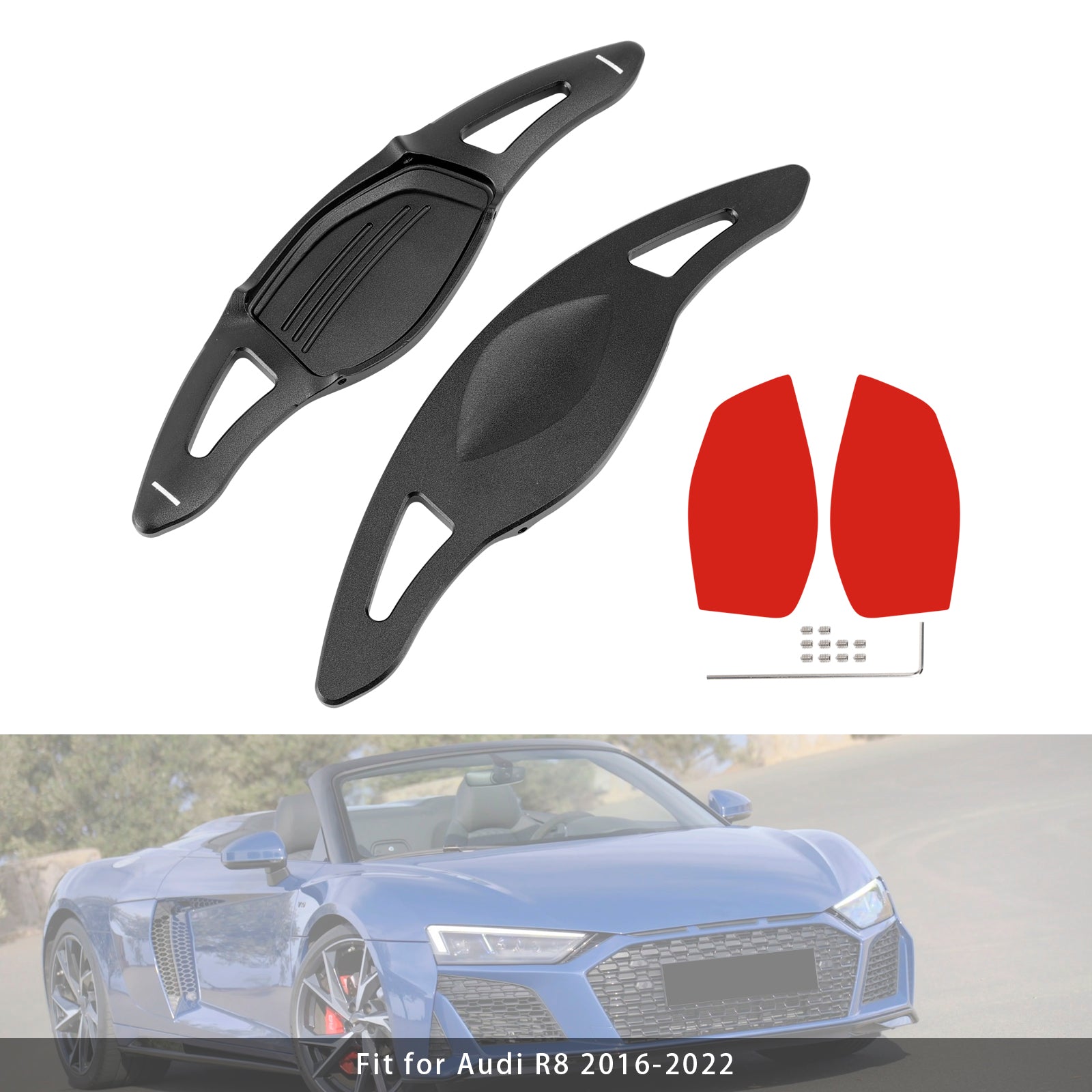 Steering Wheel Paddle Shifter Extension For Audi RS5 RS3 TT RS Aluminium