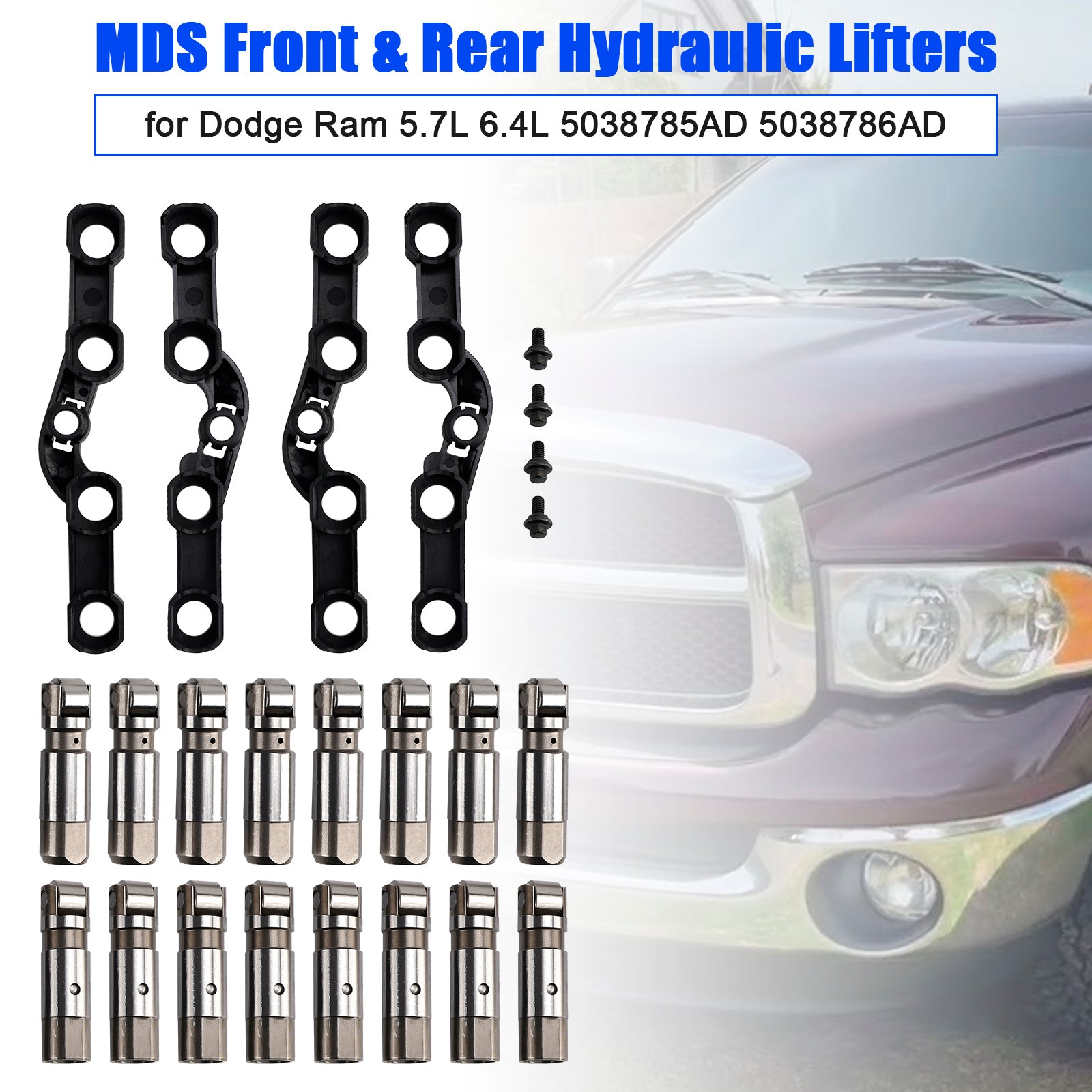 2021-2024 RAM 1500 Classic6.4L / 5.7L MDS Front & Rear Hydraulic Lifters 05038785AD