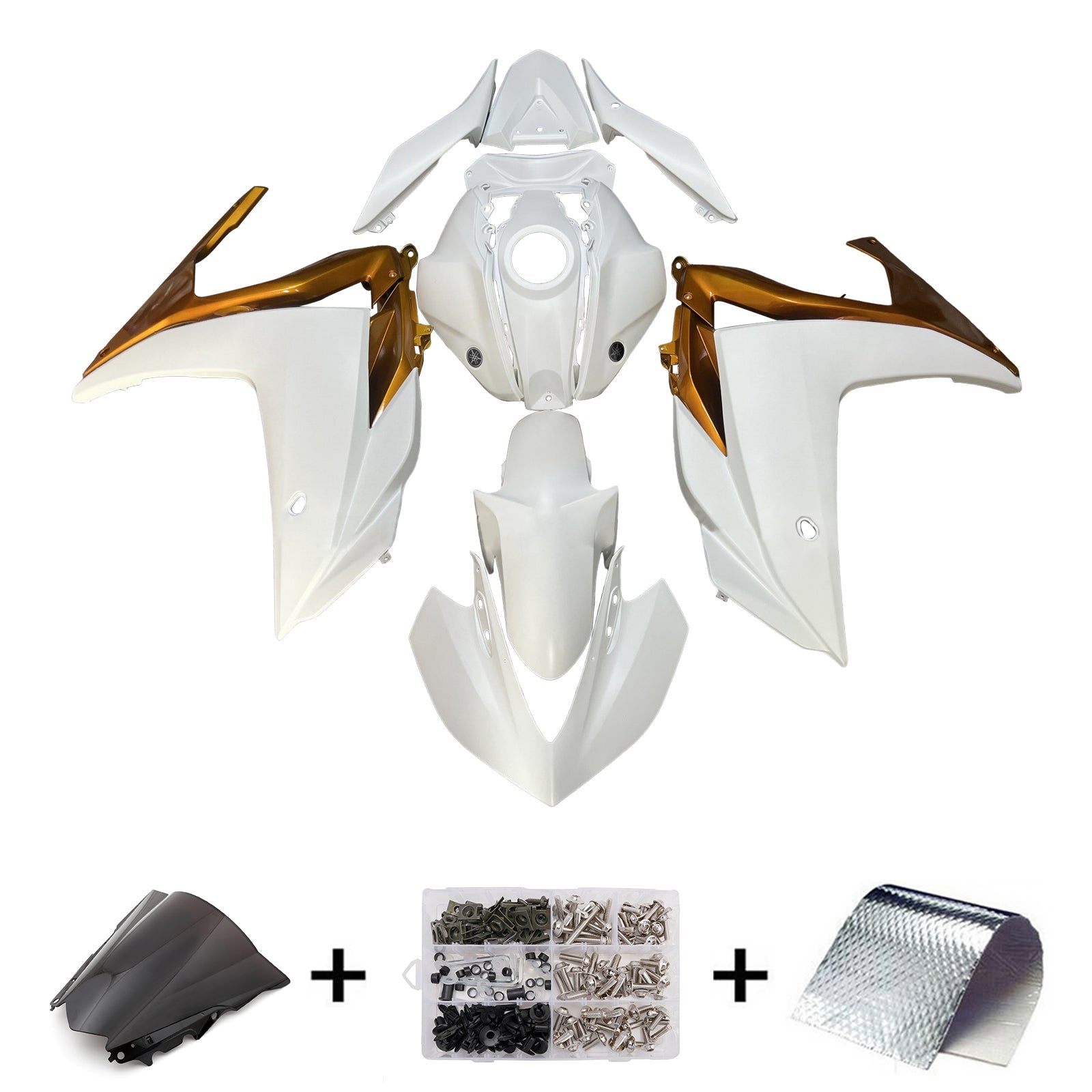 Injection Fairing Kit Bodywork ABS For Yamaha YZF-R3 2014-2018 R25 2015-2017