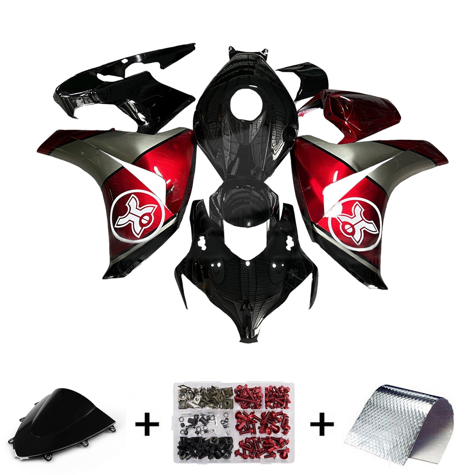 Injection Fairing Kit Bodywork Plastic ABS For Honda CBR1000RR 2008-2011