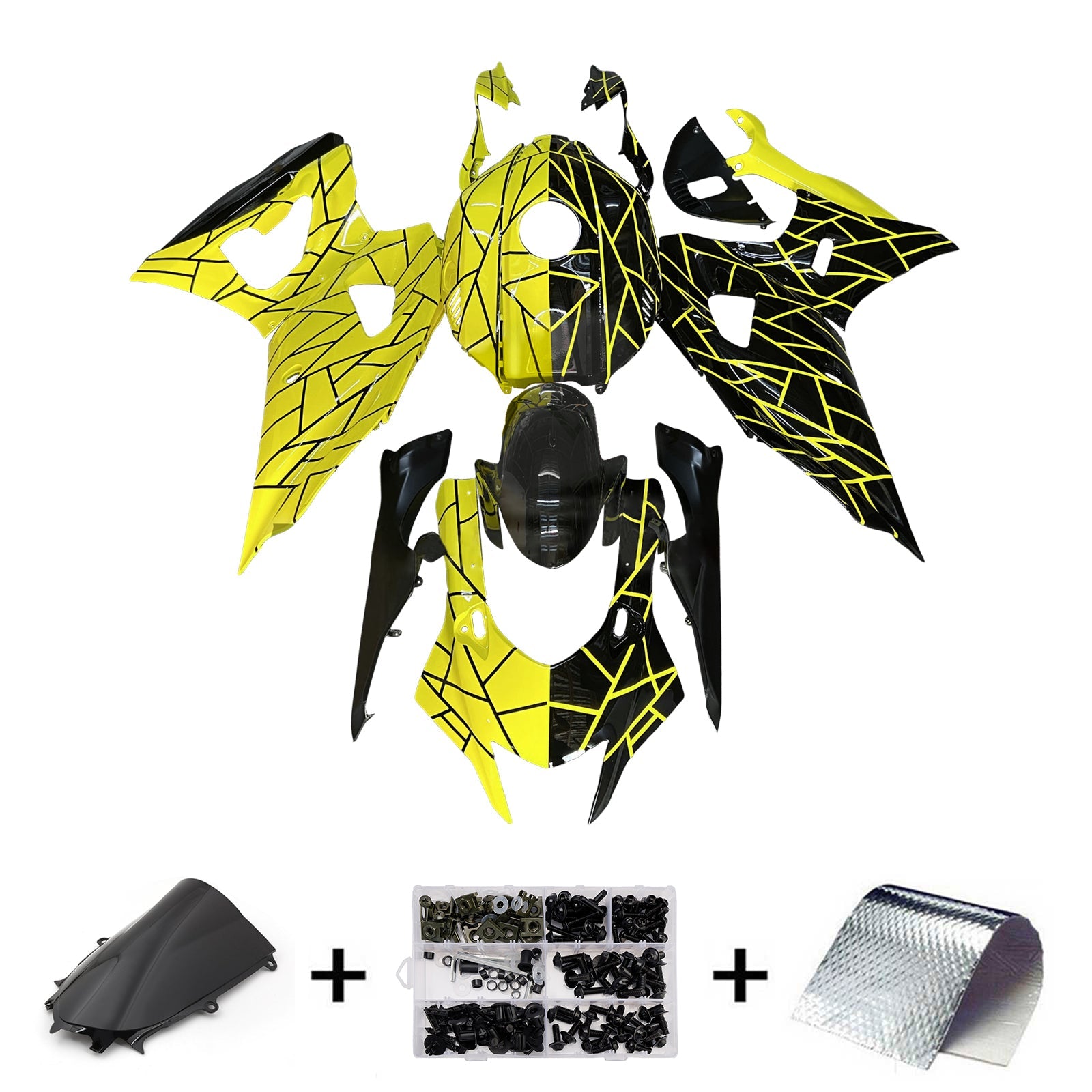 Injection Fairing Kit Bodywork Plastic ABS fit For Yamaha YZF-R7 2021-2025