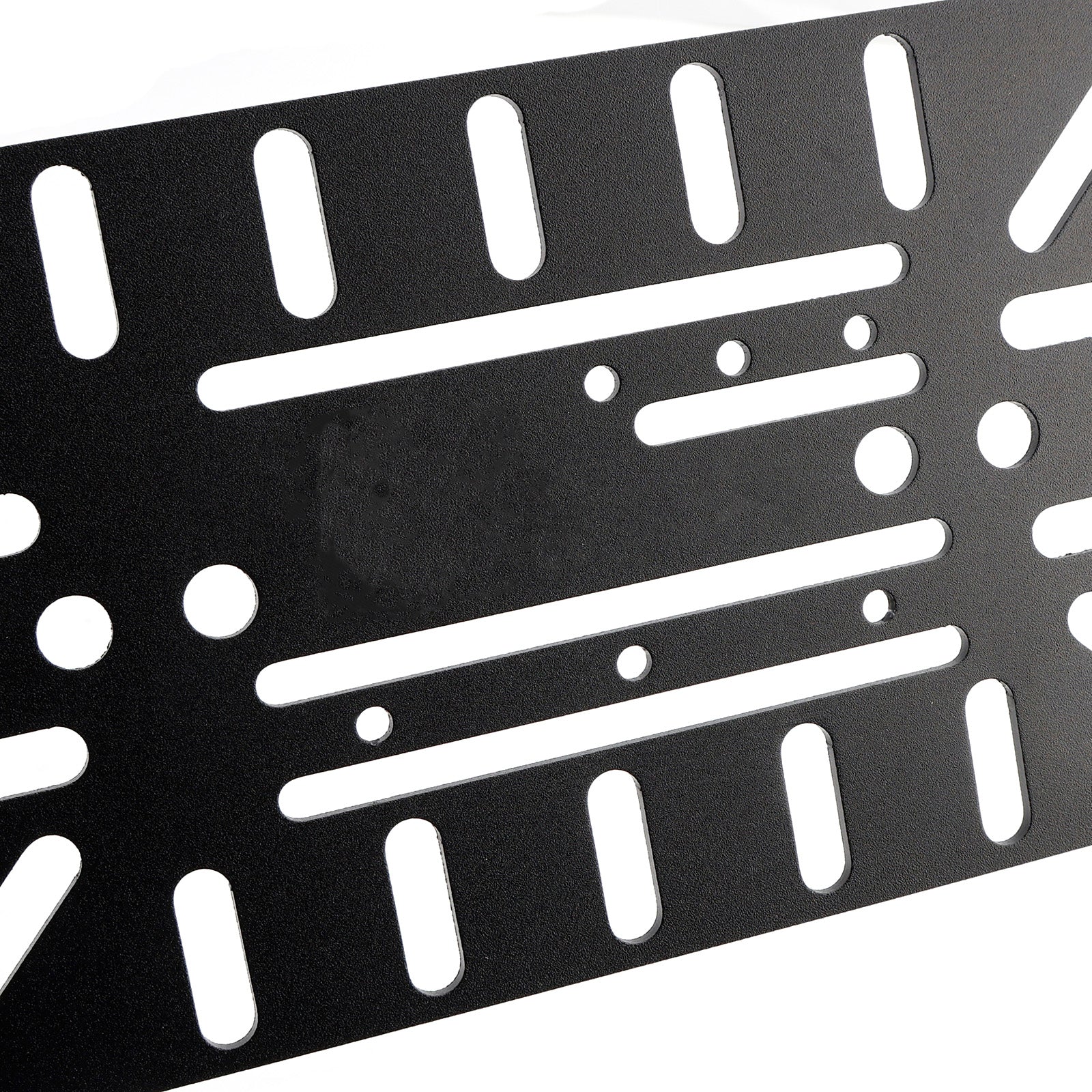 Universal Symmetrical Side Saddlebag Mounting Bracket Kit Black For Motorbike