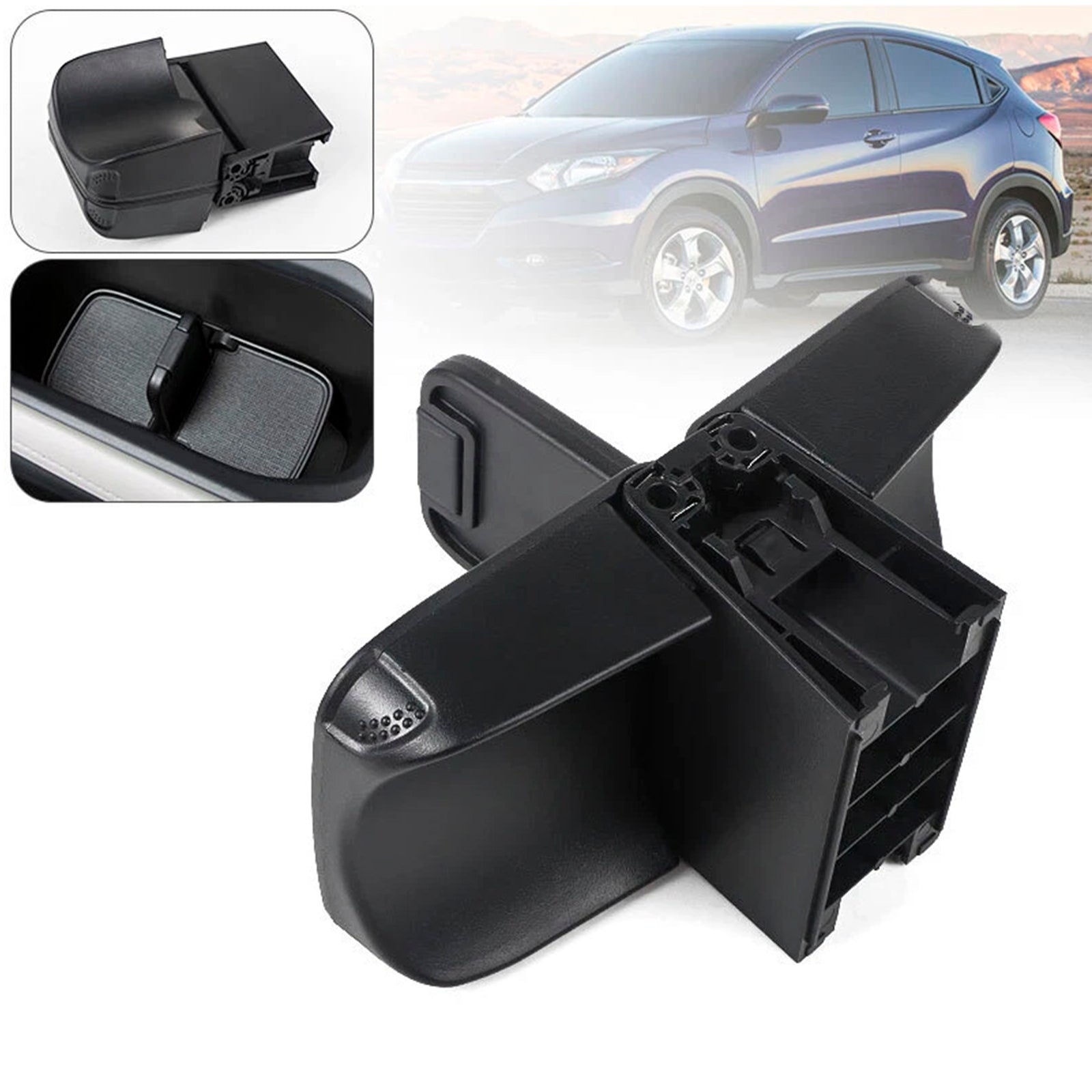 2016-2018 Honda HRV HR-V Center Console Cup Holder Insert Part 77230-T7W-A02ZA