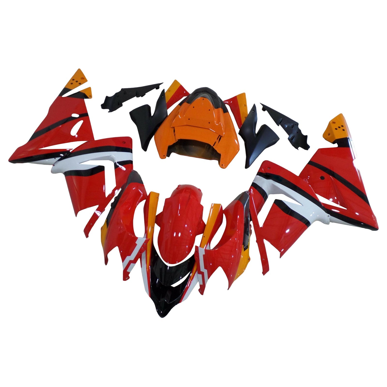 Injection Fairing Kit Bodywork Plastic ABS fit For Kawasaki ZX10R 2004-2005