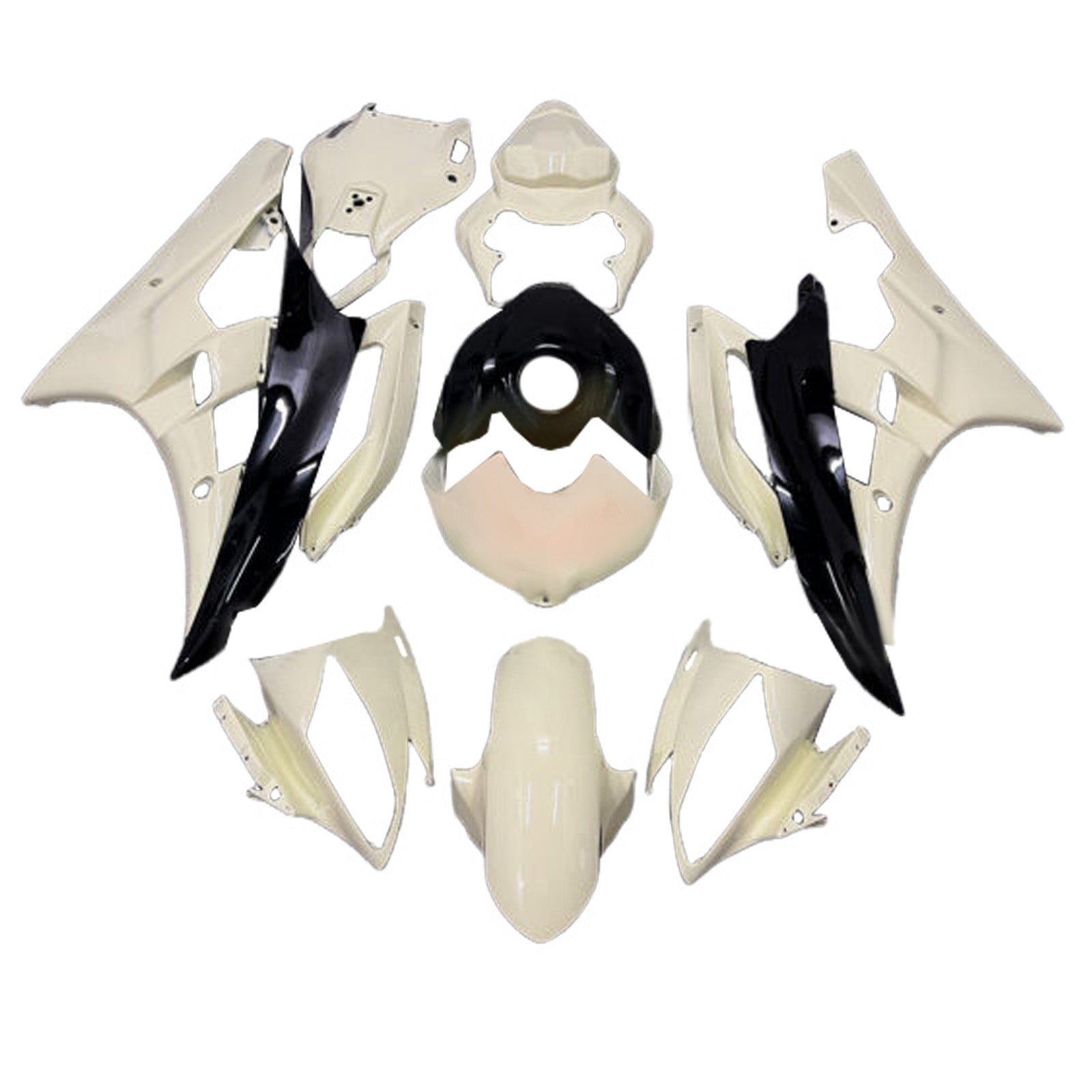 Injection Fairing Kit Bodywork Plastic ABS For Yamaha YZFR6 YZF-R6 2006-2007