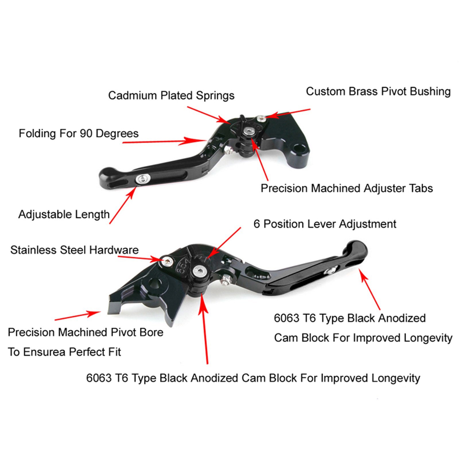 Adjustable Clutch Brake Lever fit for YAMAHA XSR900 XSR900GP MT-09 MT-09SP 24-25