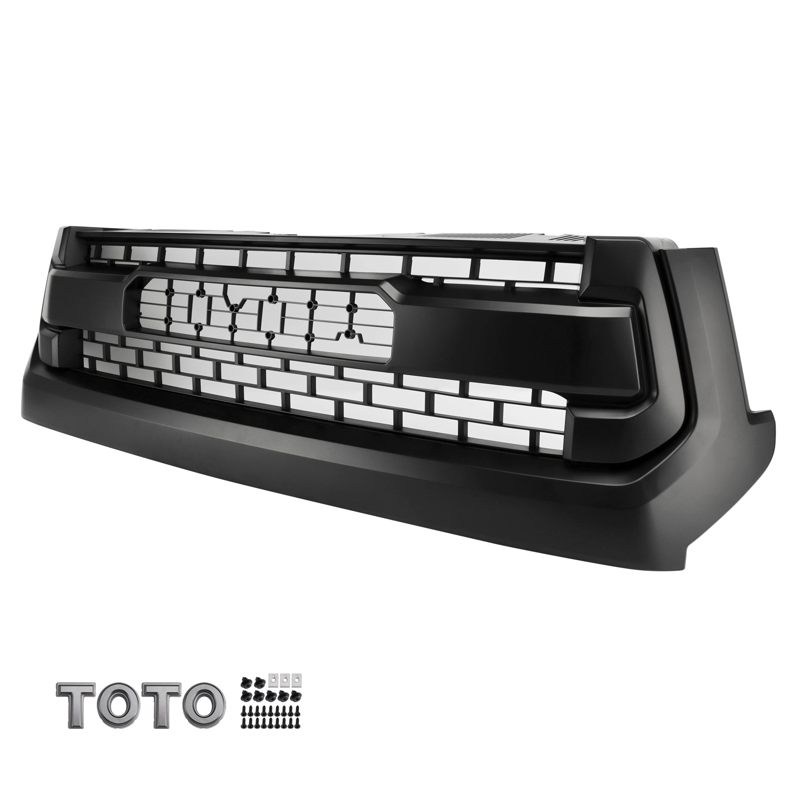 2014-2018 Toyota Tundra TRD PRO Matte Black Honeycomb Front Grill Grille