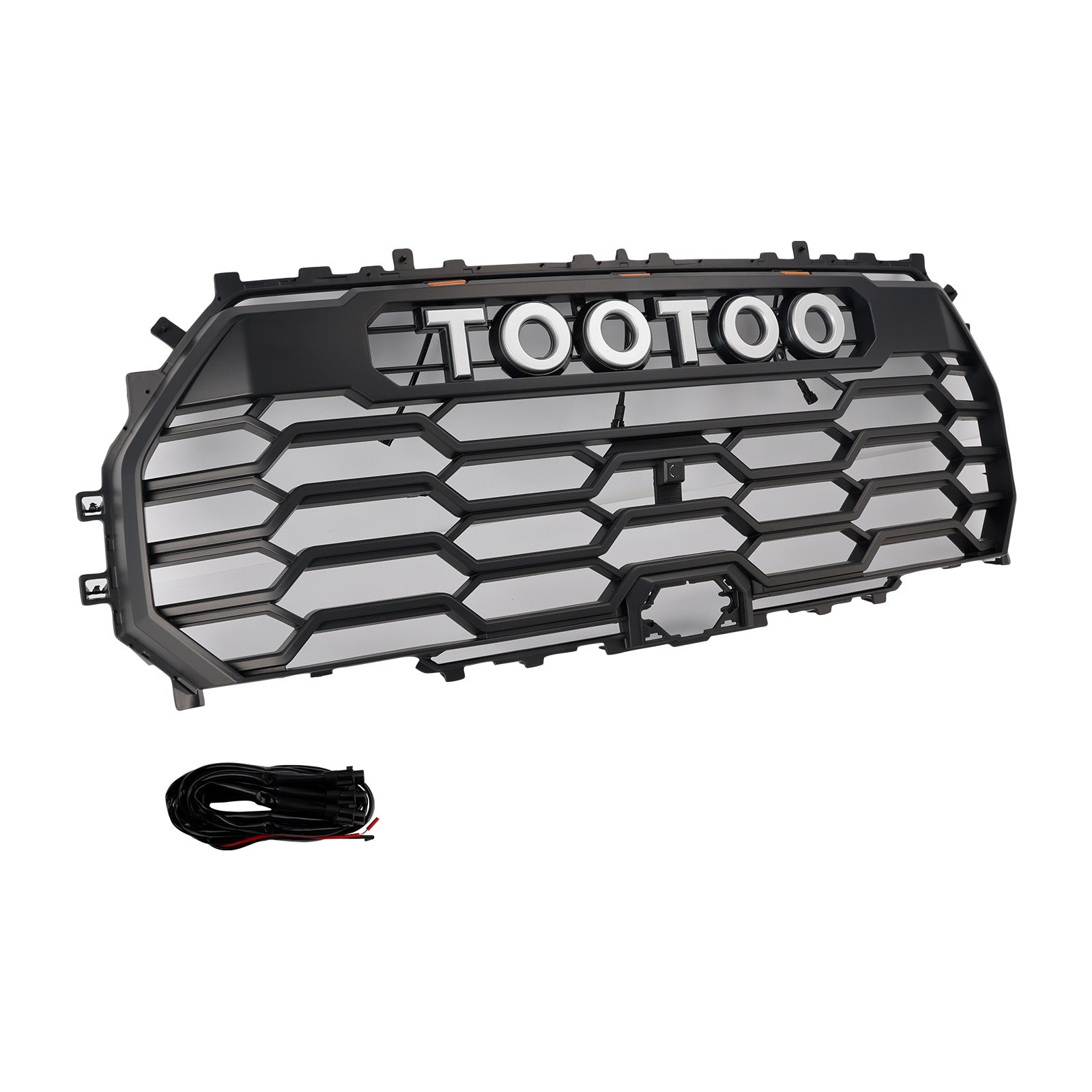 Matte Black Front Grill Grille 53101-0C220 Fit Toyota Tundra 2022-2025 TRD PRO