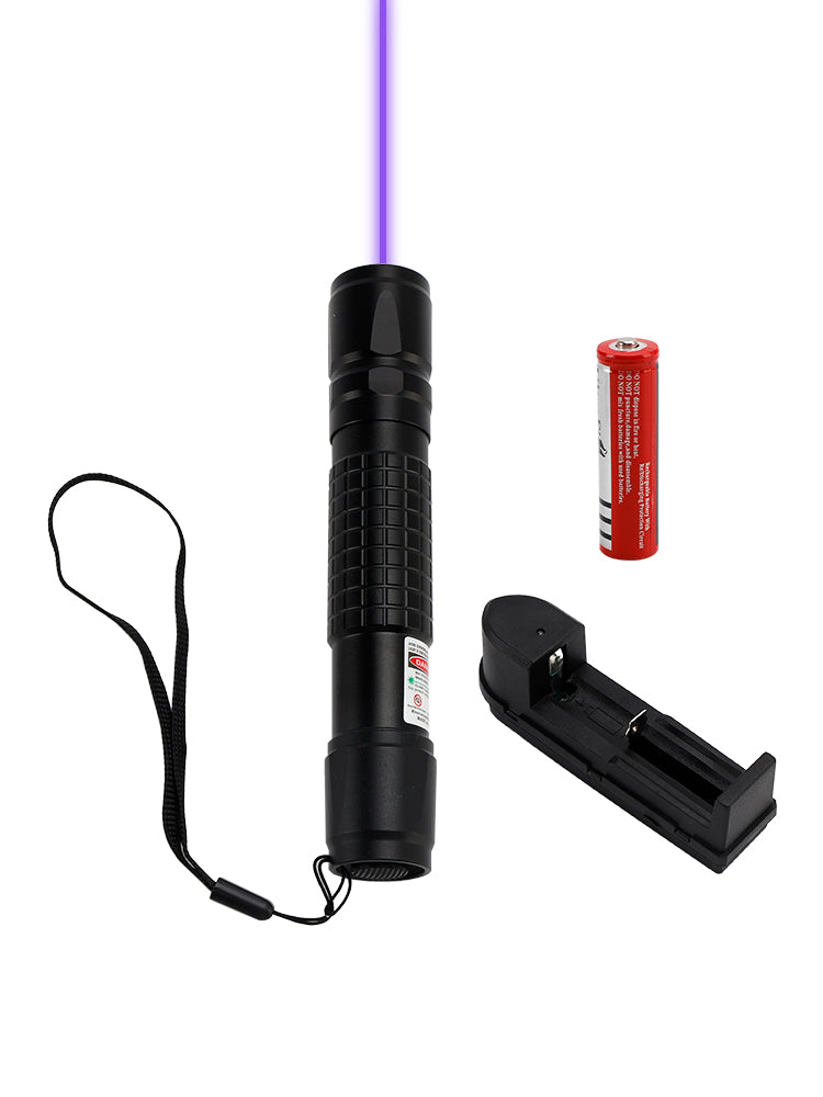 5MW 405NM Azul Púrpura Puntero Láser Pluma Luz de Haz Visible