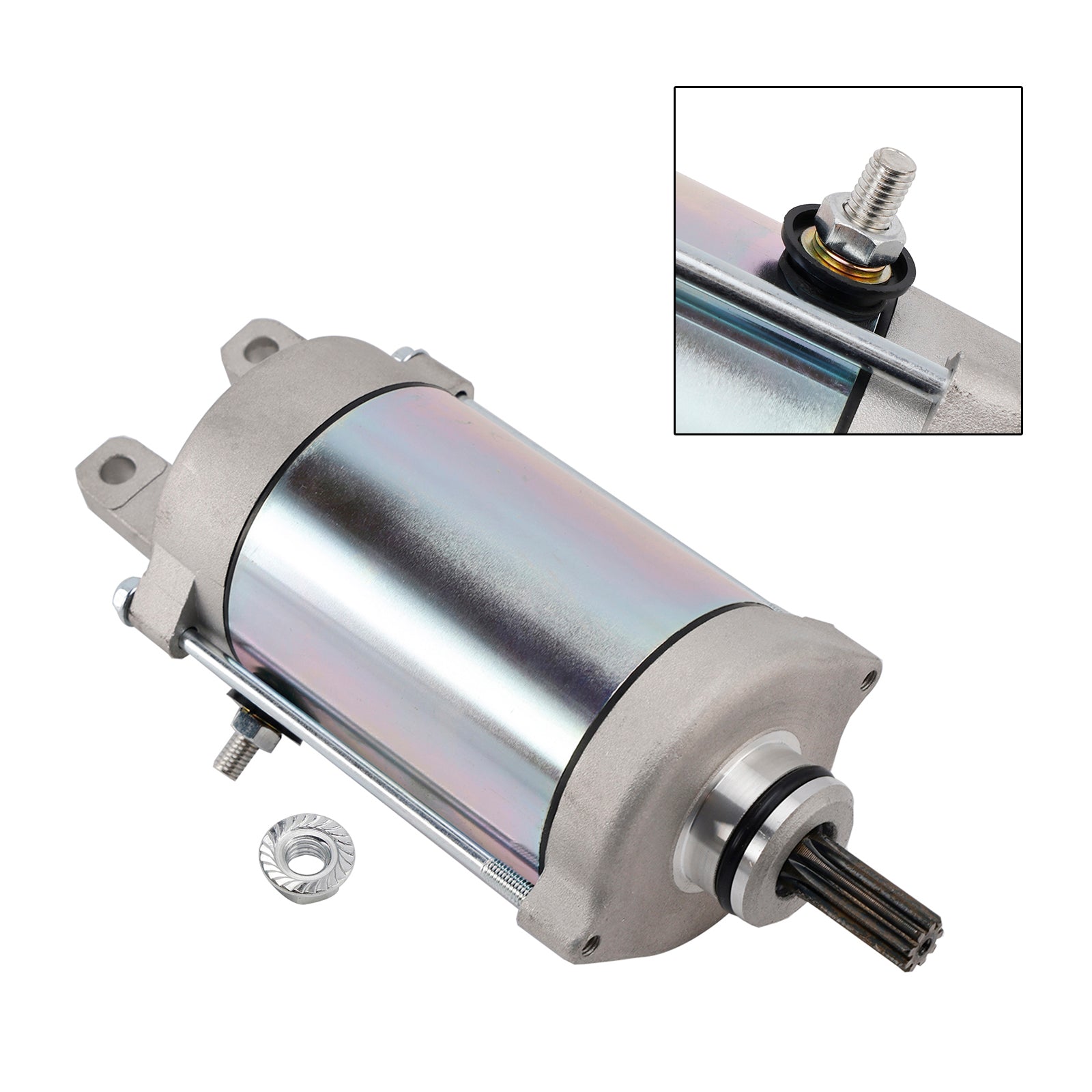 2013-2014 Kymco UXV 500i 4x4 SP Replace Starter Motor 31210-LBA2-E00