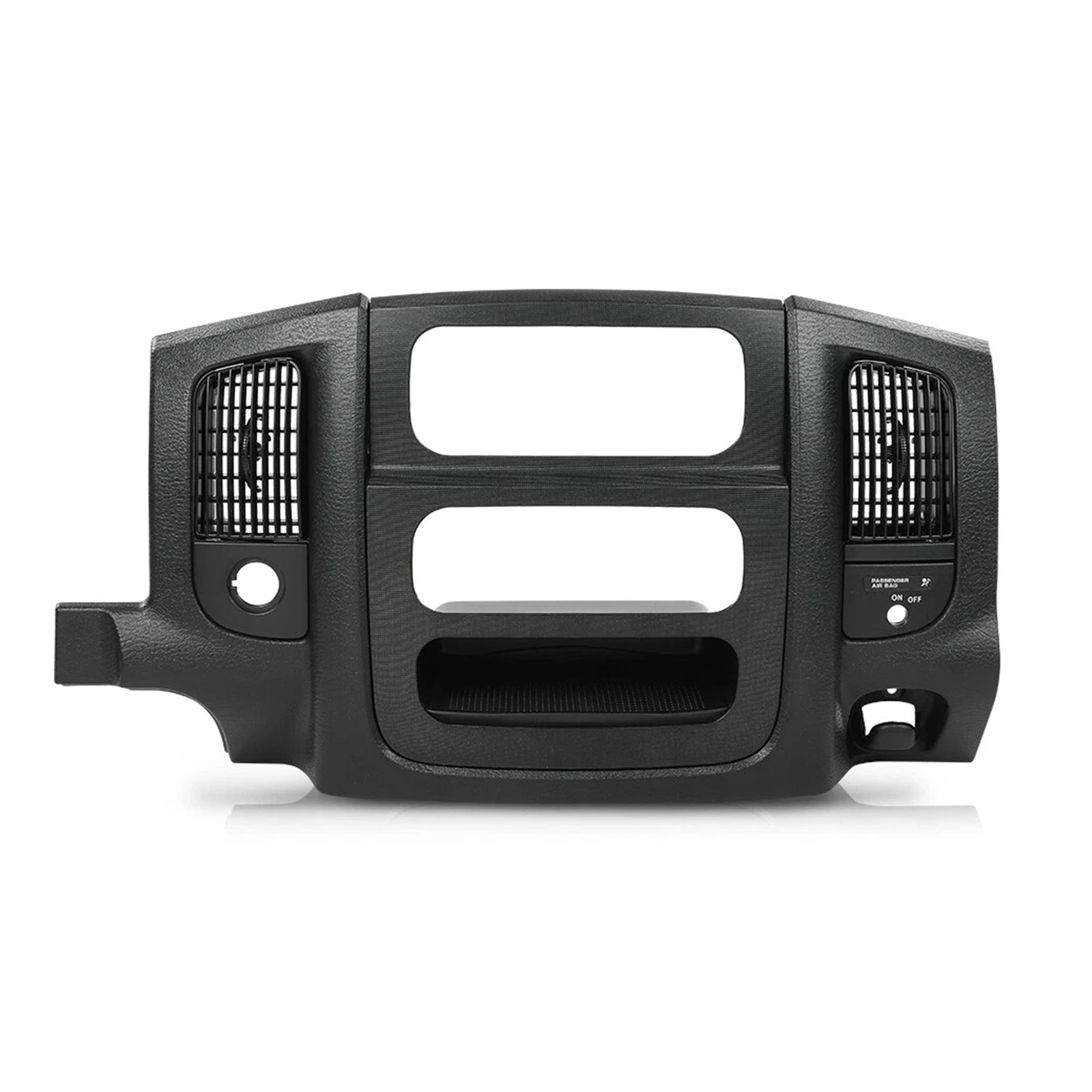 Center Dash Radio Trim Air Vent Bezel Panel Black Fit For Dodge Ram 2002-2005