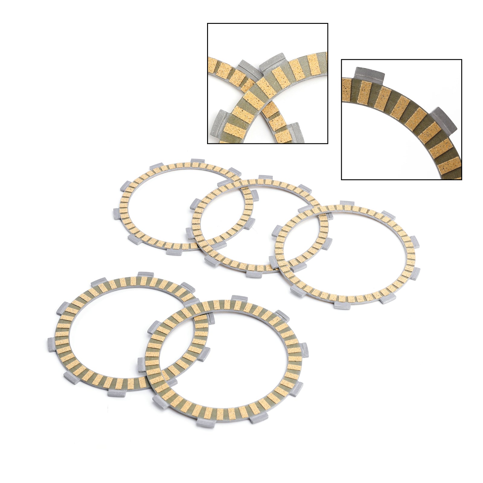 Clutch Friction Plate Kit for Kawasaki EX400 Ninja 400 2018-2024 13088-0593