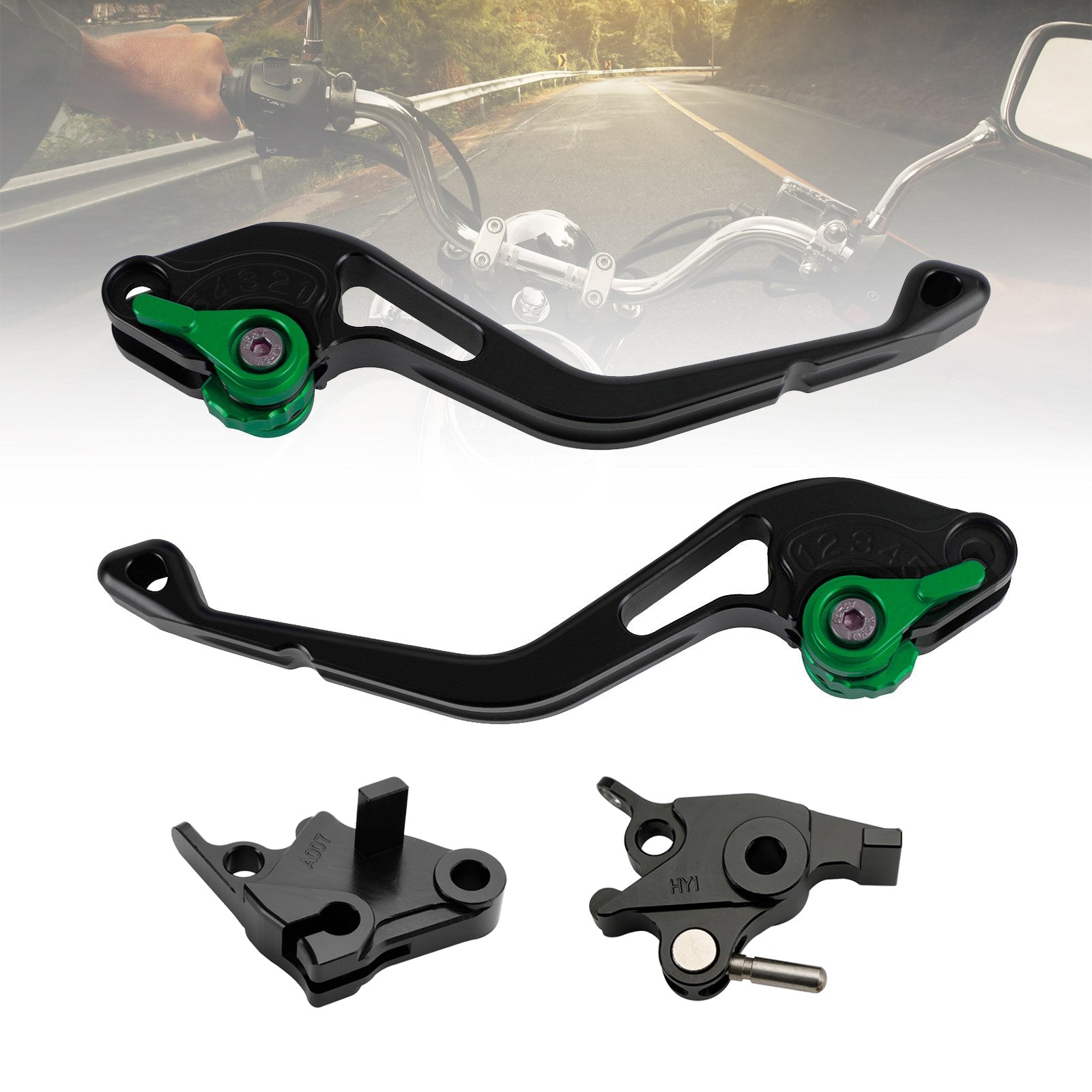 CFMOTO 400NK 650NK 650MT 650GT 2020-21에 맞는 새로운 짧은 클러치 브레이크 레버