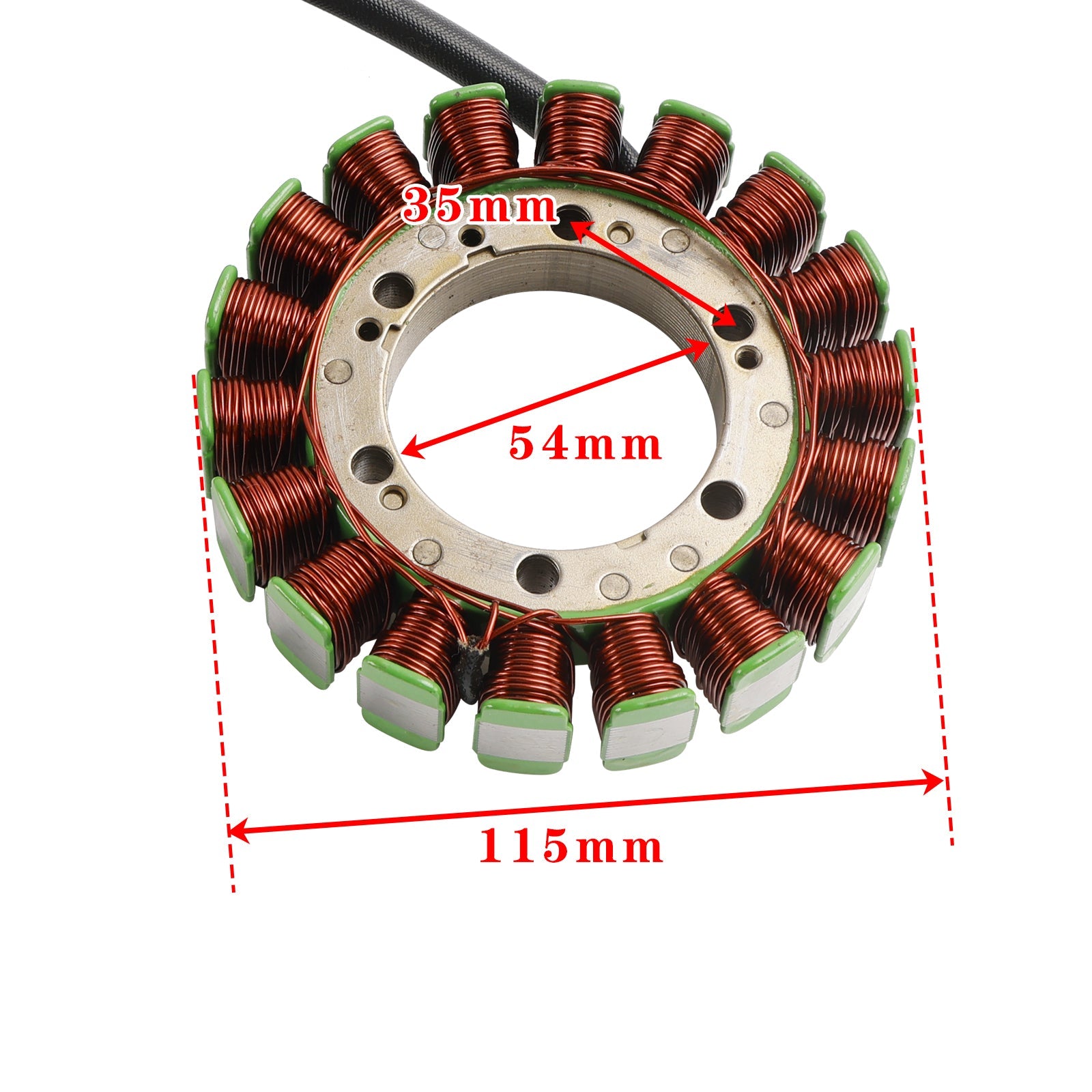 MAGNETO STATOR ASSEMBLY FOR YAMAHA XVS650 V-STAR DRAGSTAR XV535 VIRAGO 1988-2003