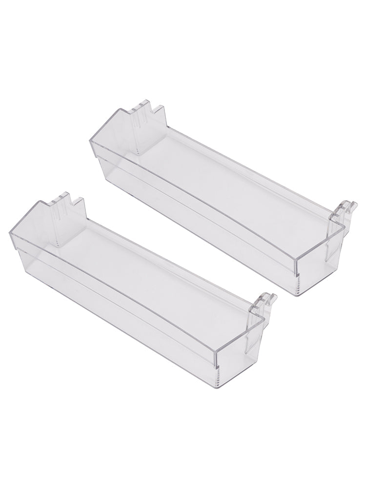 2PCS Fridge Shelf Grey Clear Middle Or Top Door Bin 306mm For Dometic Caravan 289072710