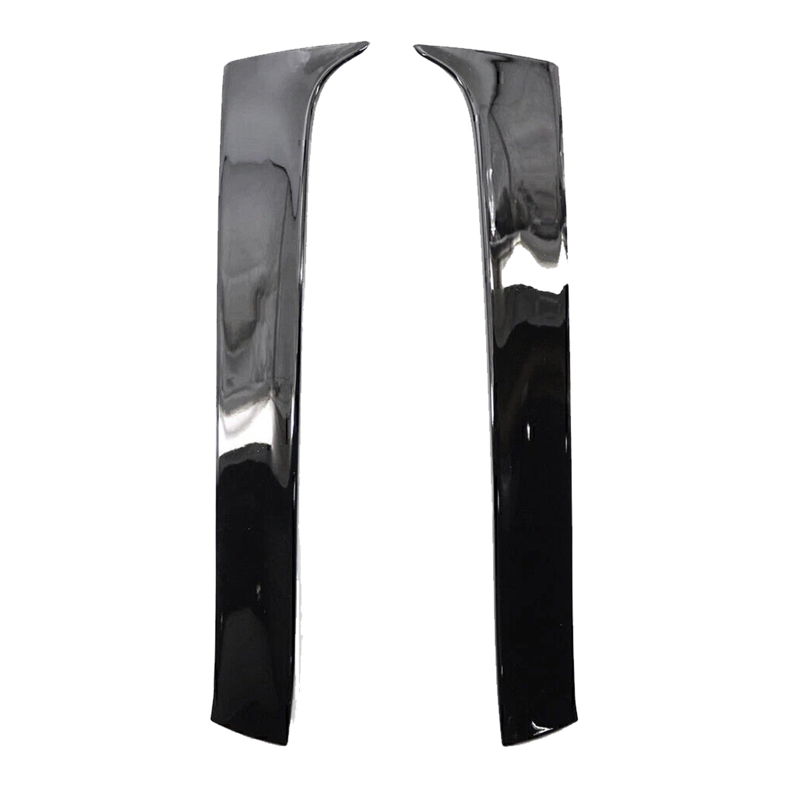 2013-2017 VW Golf 7 Variant Wagon Gloss Black Pair Rear Window Side Wing Spoiler