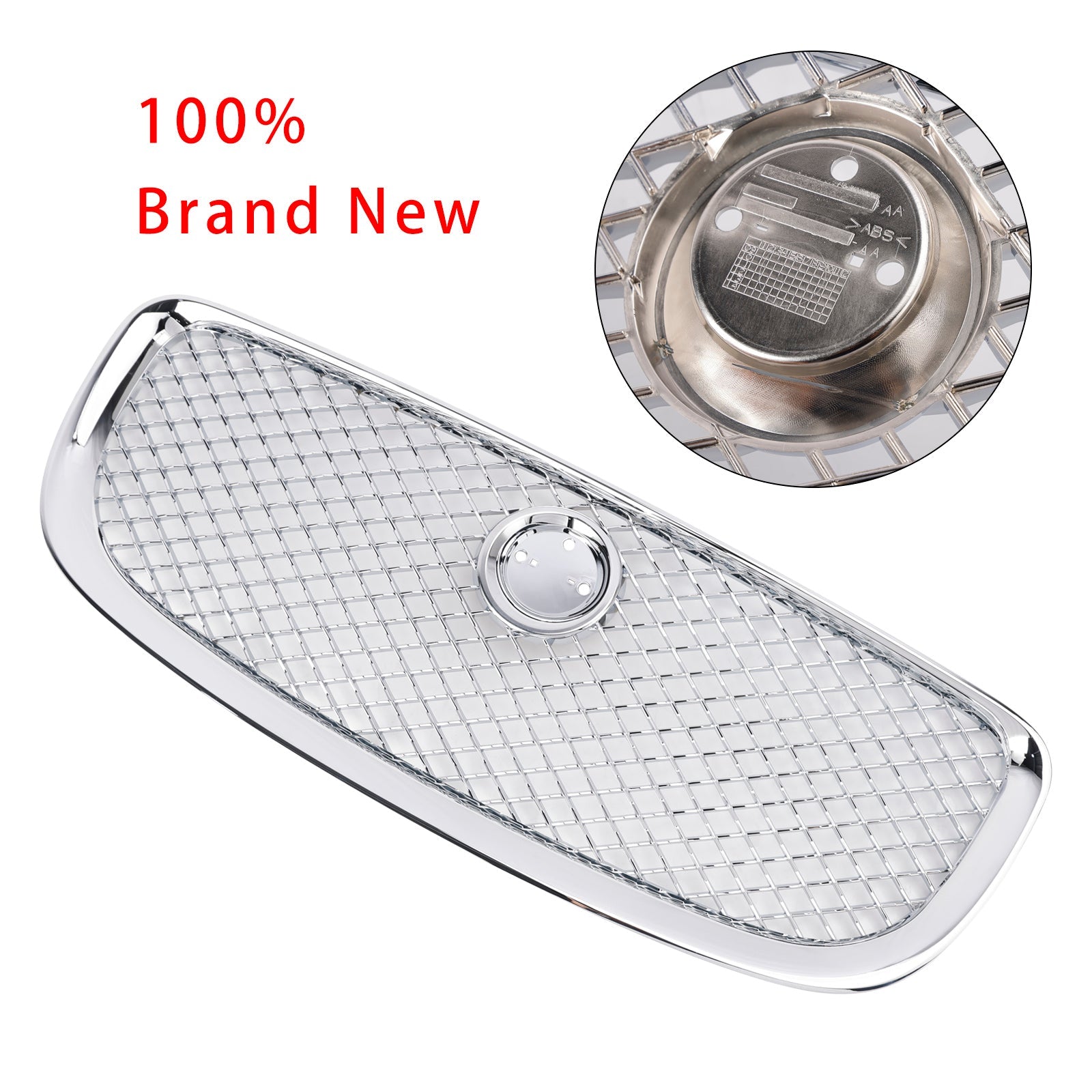 Chrome Front Bumper Grill Grille Fit Jaguar XJ 2010-2015