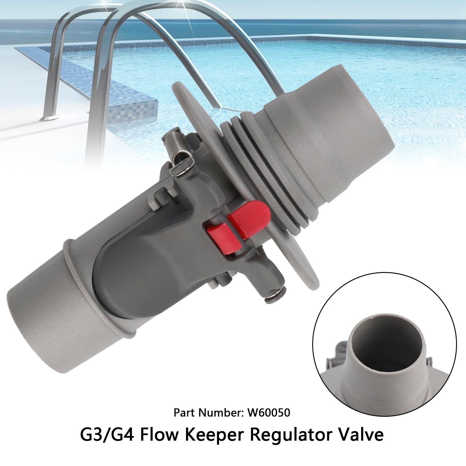 W60050 Automatic Pool Cleaner Flowkeeper Regulator Valve W03000TR W01698 W70482