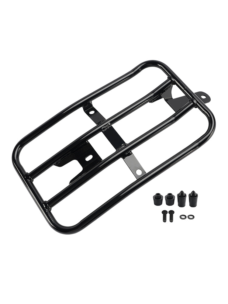 Black Solo Luggage Rack For 2025 2026 Indian Scout Classic Bobber