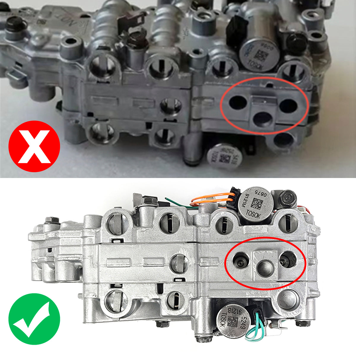Automatic Transmission Valve Body 27000-5T0-A01 27000-5T0-A02 For Honda Civic