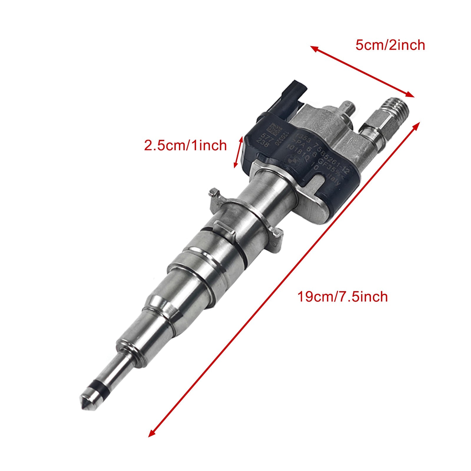 2008-2012 BMW 7 Series 750LiX Automatic Sedan 1PCS Fuel Injector 13537585261-12 135375651