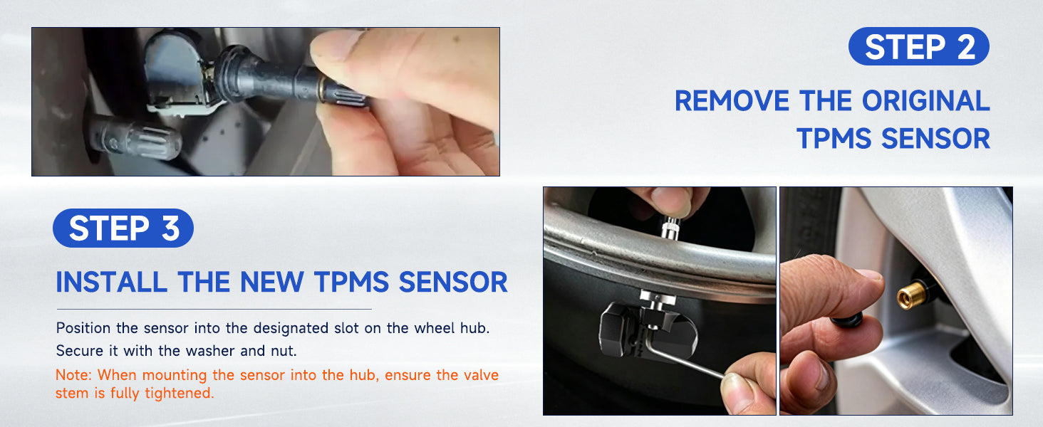2021-2024 Tesla Model 3 / S / X / Y 4Pcs Bluetooth TPMS Tire Pressure Sensor