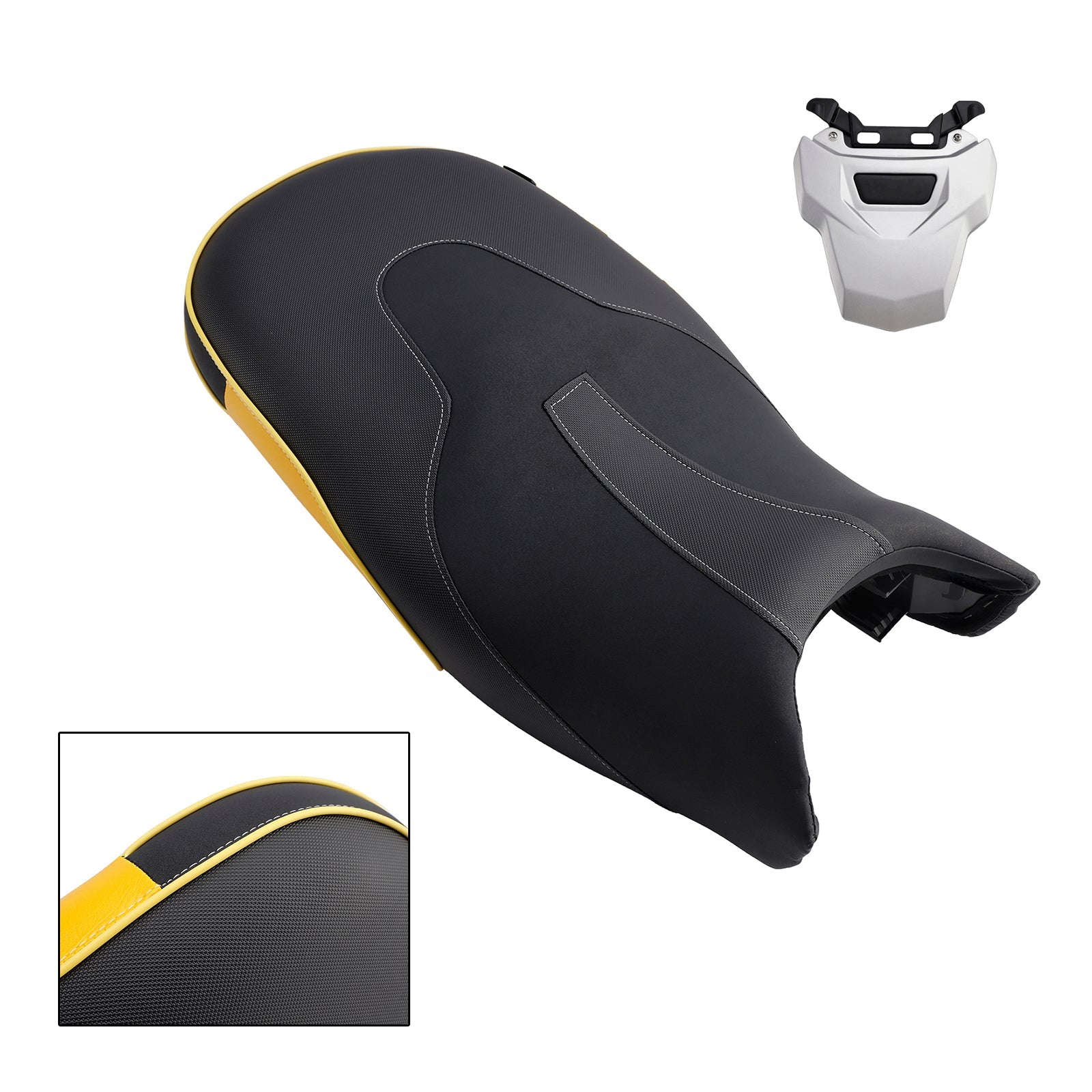 2014-2017 BMW R1200GS ADV Replace Front Rear Driver Passenger Seat Yellow