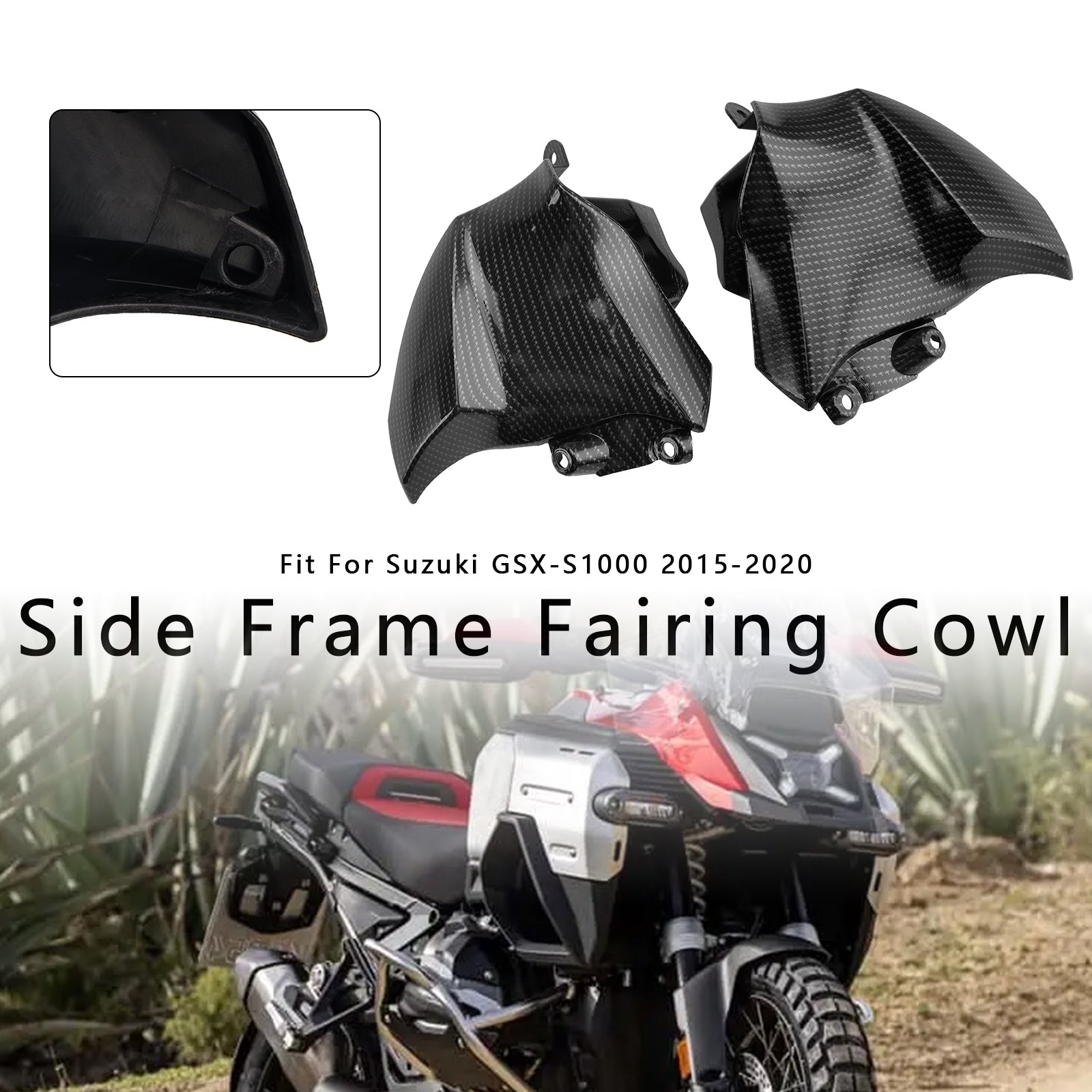 2015-2020 Suzuki GSX-S 1000 GSX S1000 Side Frame Fairing Cowl Radiator