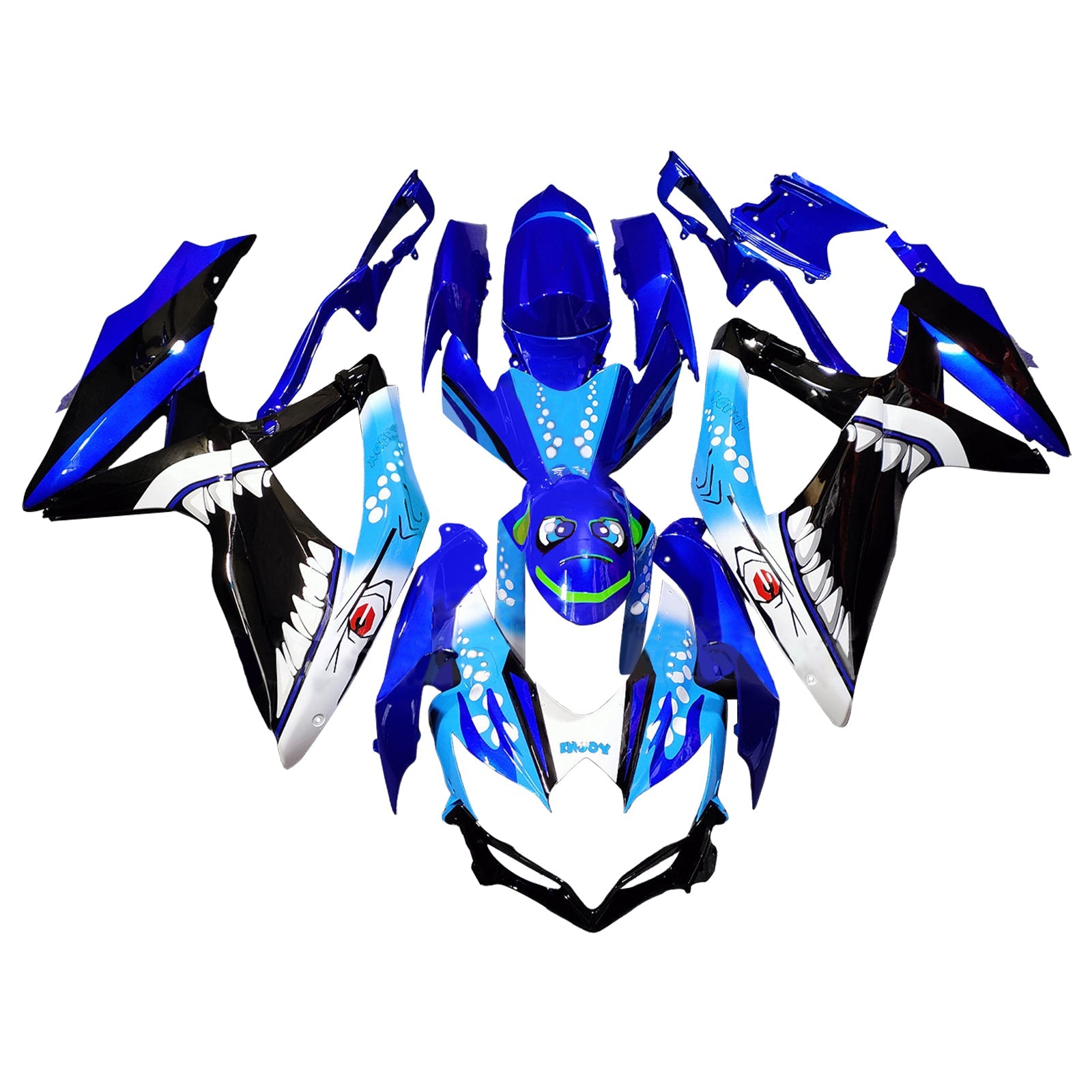 Injection Fairing Kit Bodywork Plastic ABS For Suzuki GSXR 600/750 2008-2010 K8