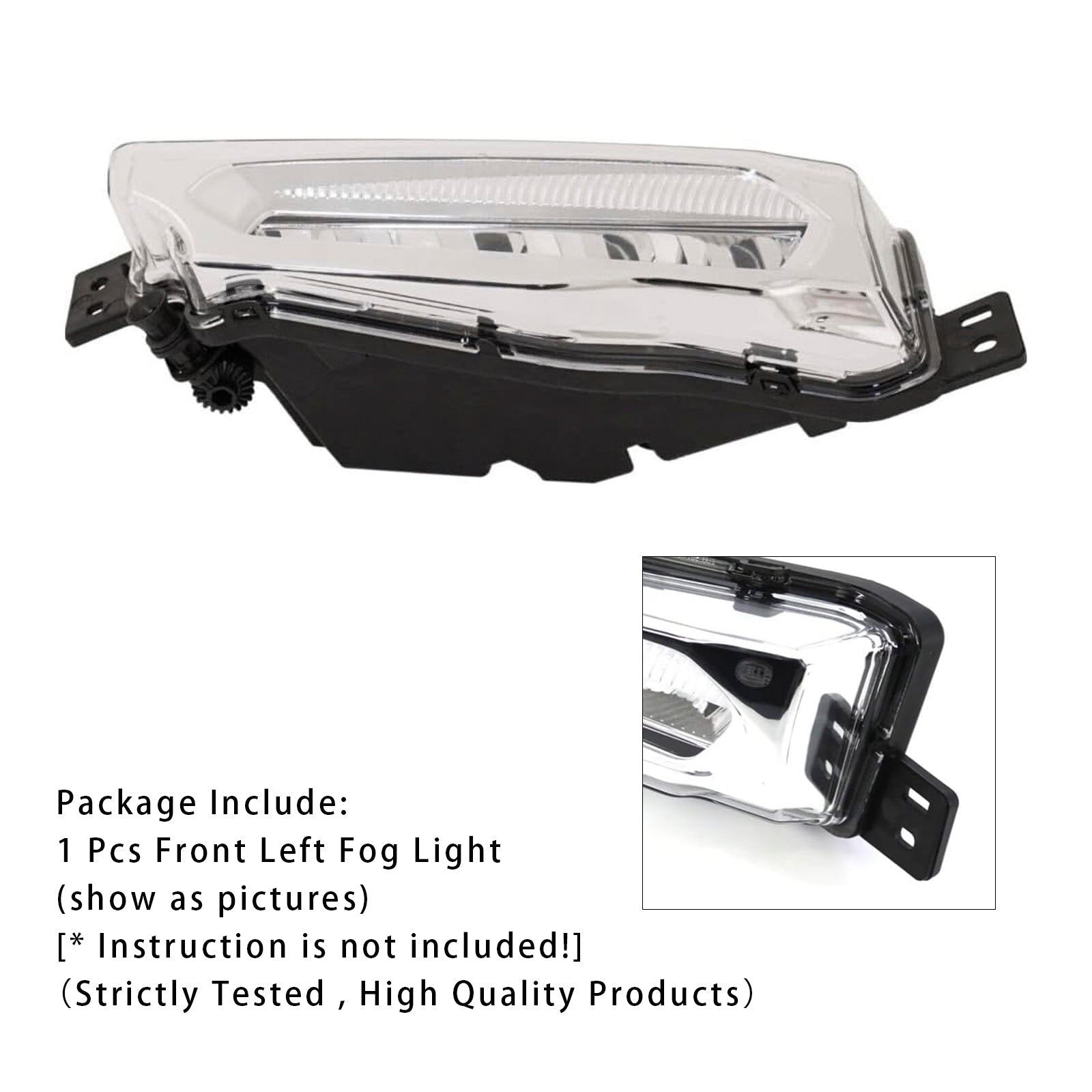 2018-2019 BMW X3 G01 G08 X4 G02 1 Pcs LED Front Left Fog Light 63177412527